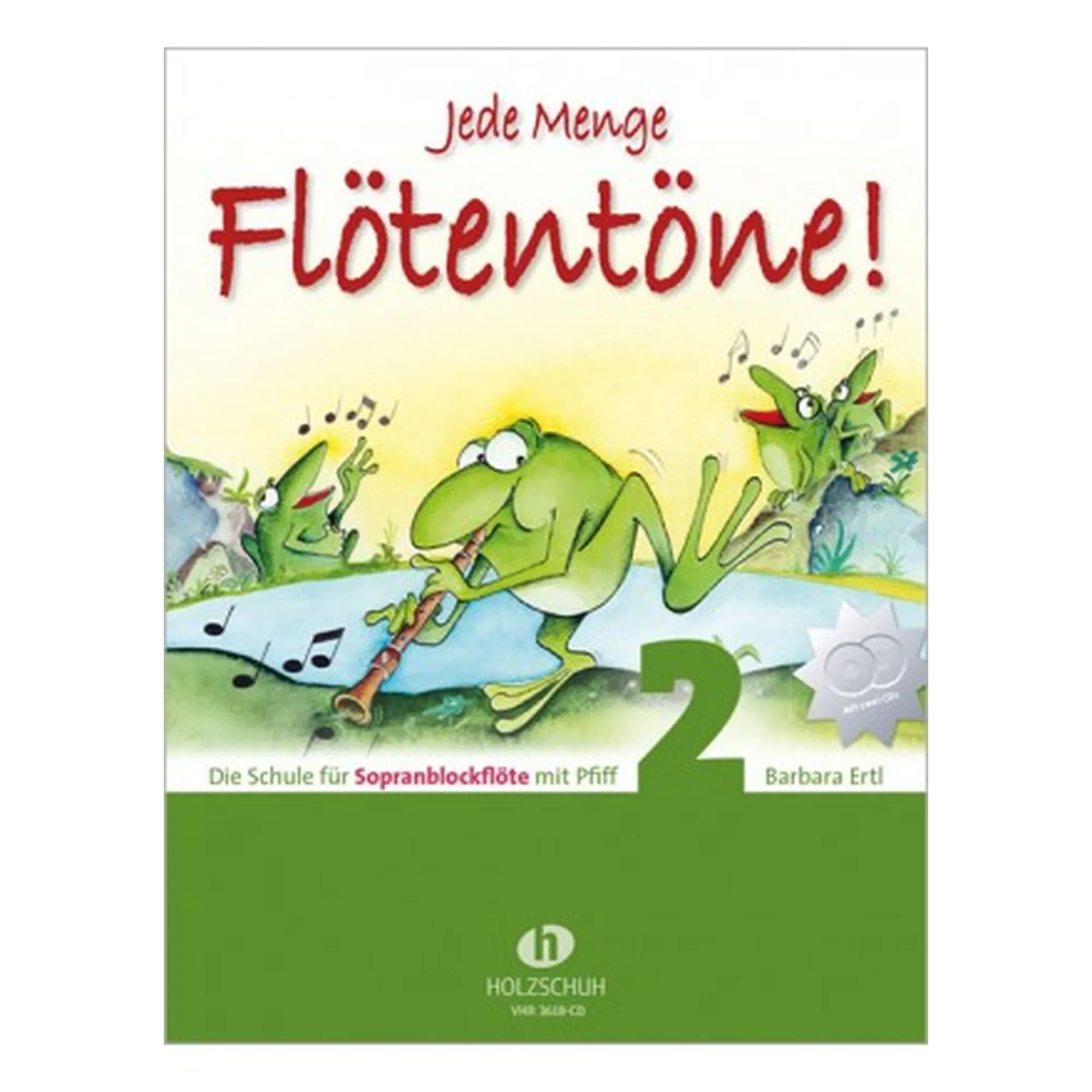Vorderes Coverbild Jede Menge Flötentöne 2