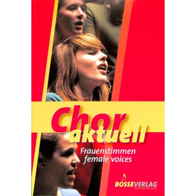 Vorderes Coverbild Chor Aktuell  - für Frauenstimmen