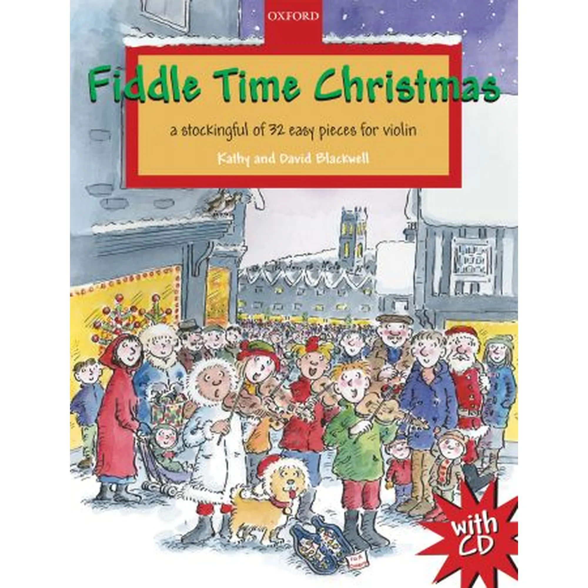 Vorderes Coverbild Fiddle Time Christmas