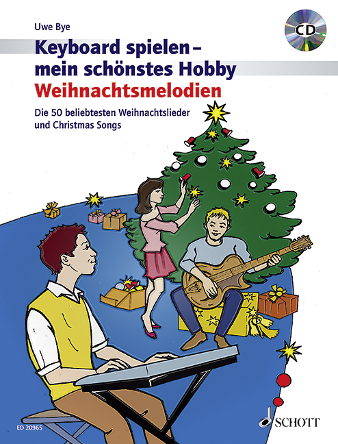 Vorderes Coverbild Keyboard Spielen Mein Schönstes Hobby-Weihnachtsmelodien