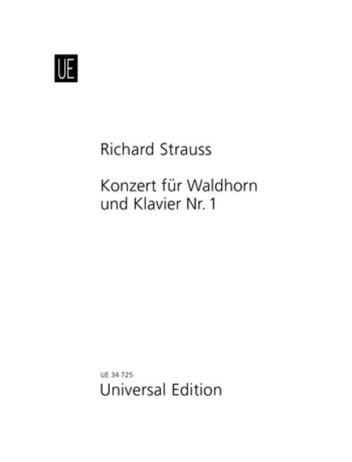 Vorderes Coverbild Konzert 1 Es-Dur OP 11 (1882)