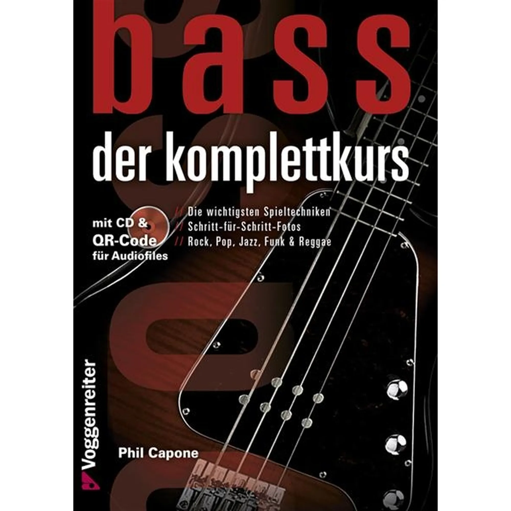 Vorderes Coverbild BASS - DER KOMPLETTKURS