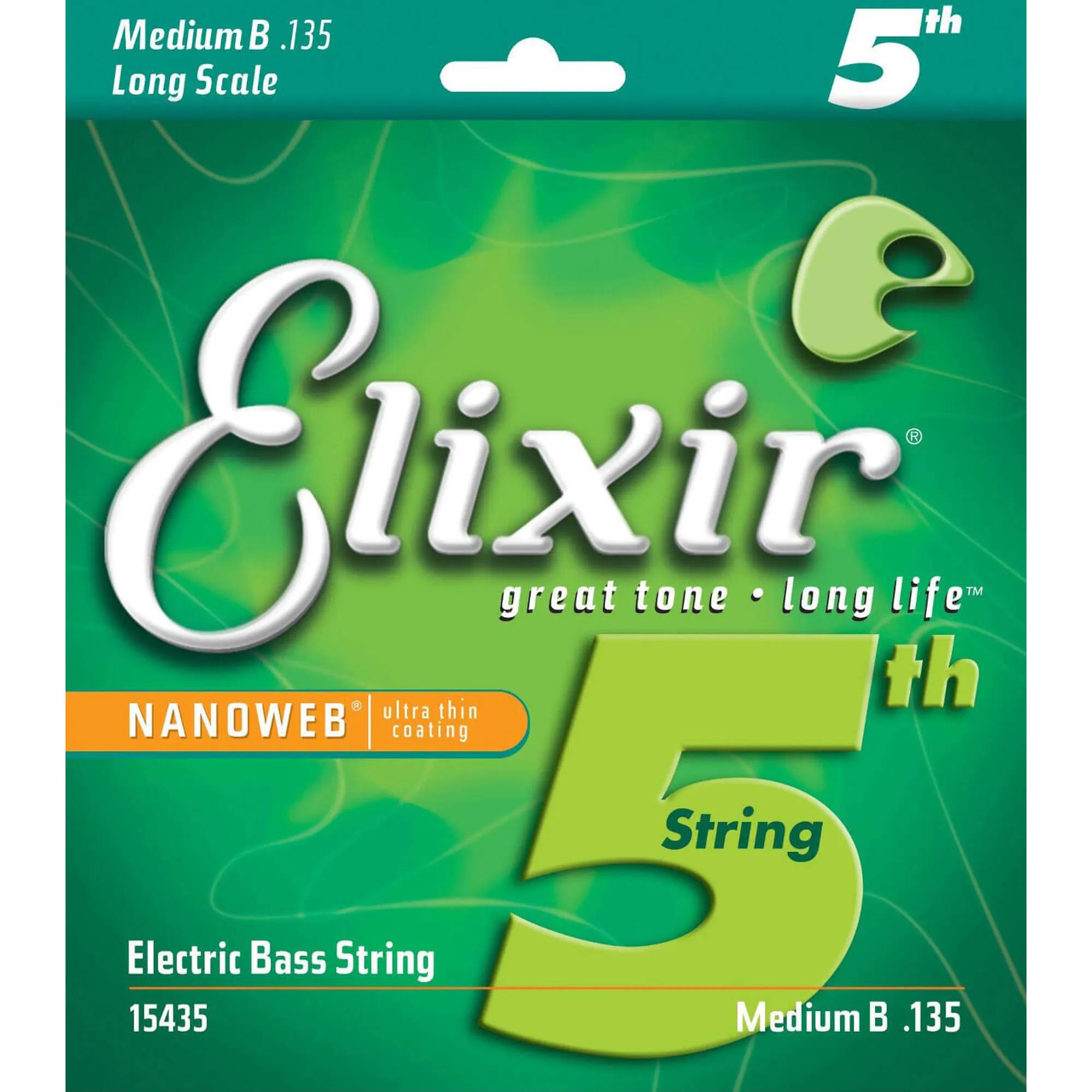 Vorderes Coverbild Elixir 15435 Long Scale Medium B