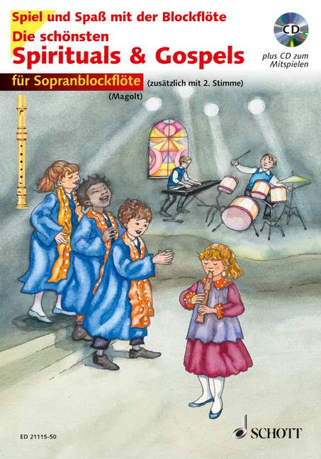 Vorderes Coverbild Die schönsten Spirituals & Gospels