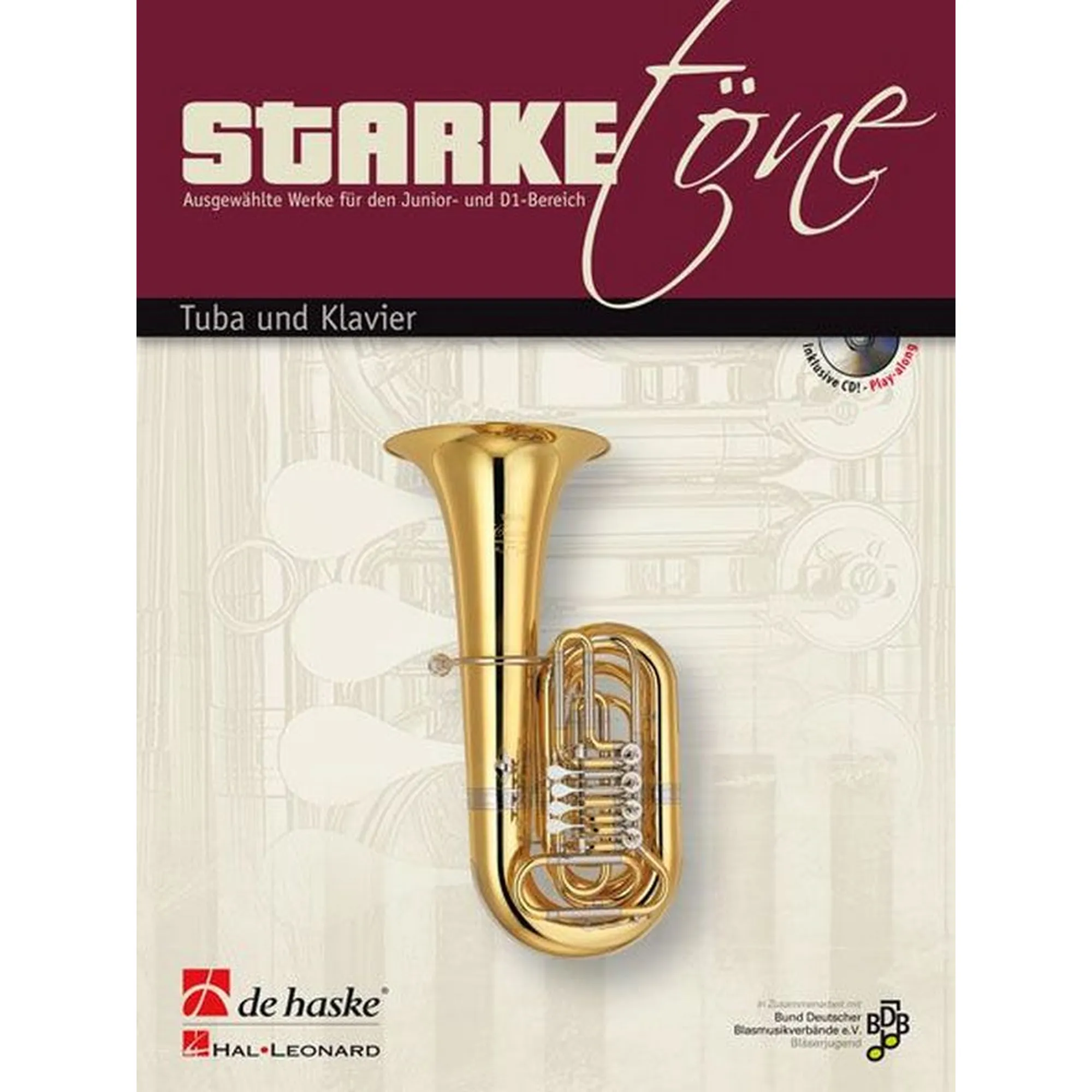 Vorderes Coverbild Starke Töne - Tuba