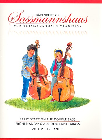 Vorderes Coverbild Sassmannshaus - Früher Anfang auf dem Kontrabass 3