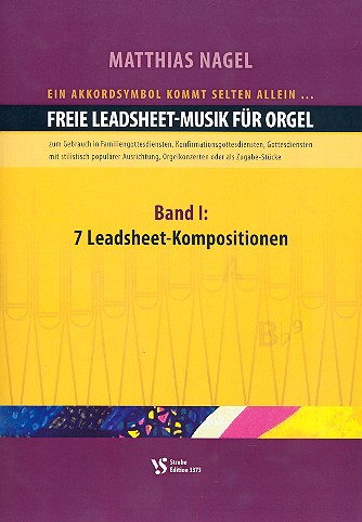 Vorderes Coverbild Freie Leadsheet-Musik für Orgel 1