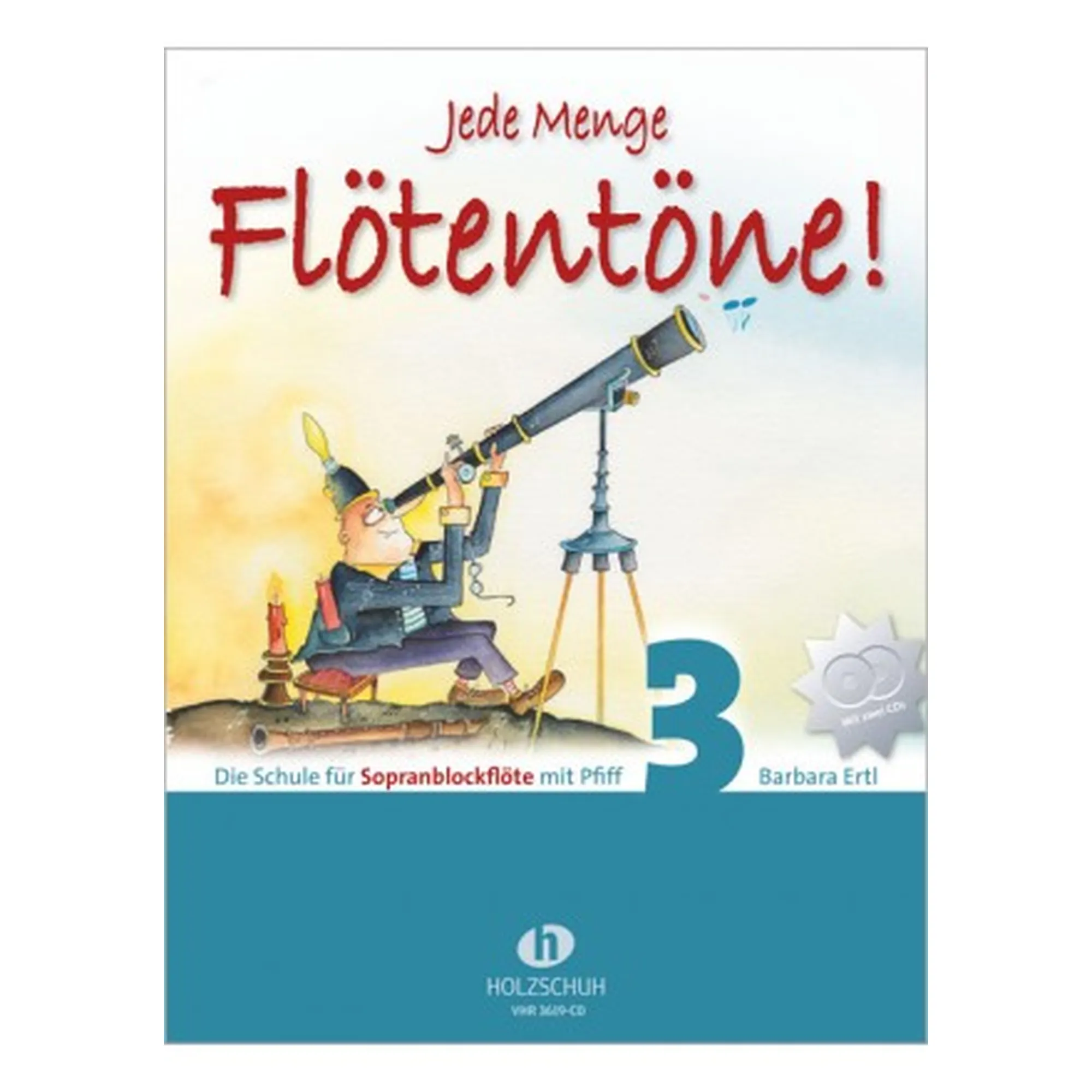 Vorderes Coverbild Jede Menge Flötentöne 3
