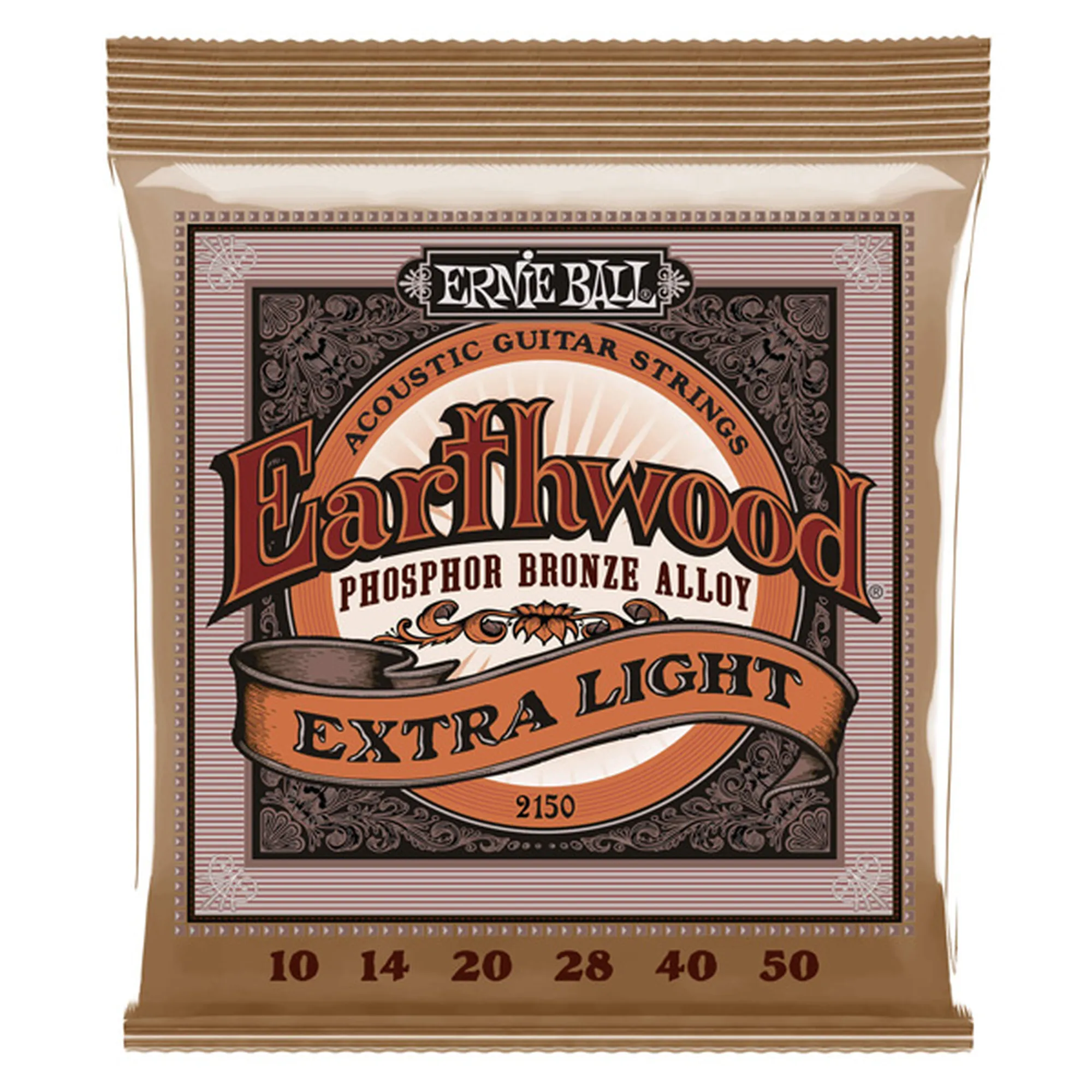 Vorderes Coverbild Ernie Ball EB2150 Earthwood Ph X-Light