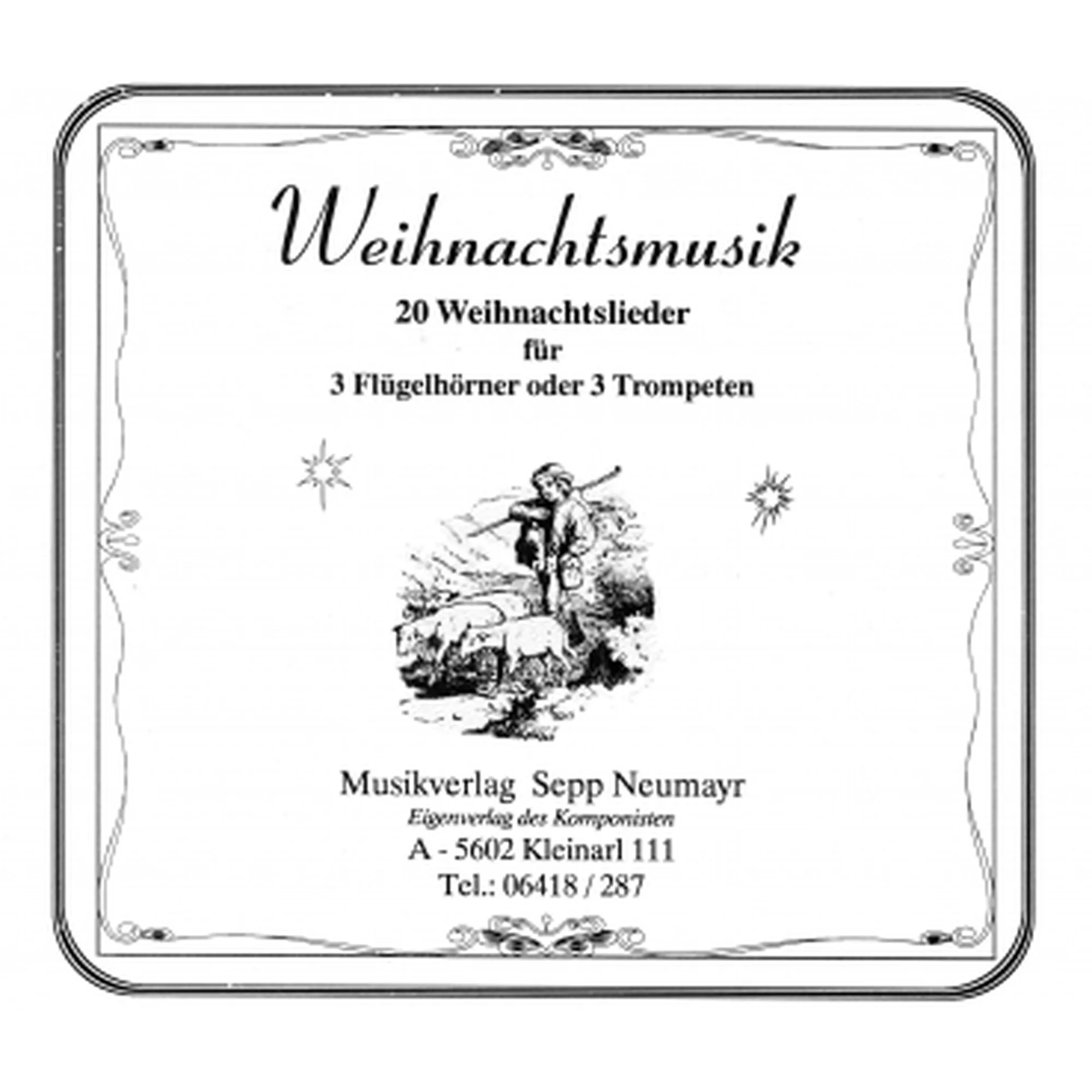 Vorderes Coverbild 20 Weihnachtslieder