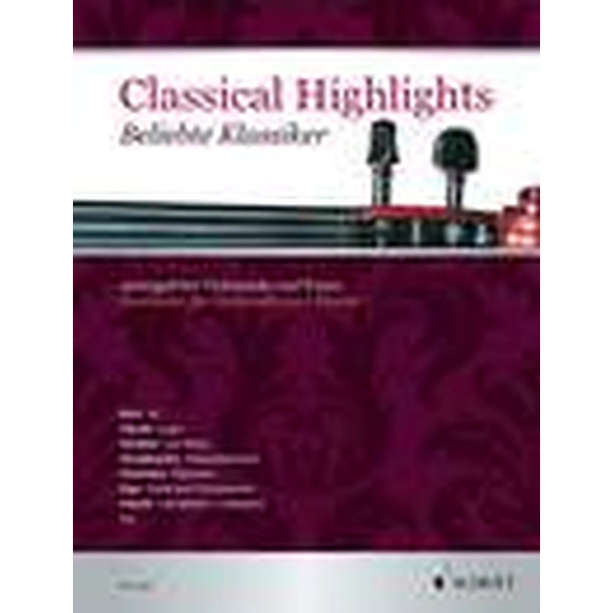 Vorderes Coverbild Classical Highlights