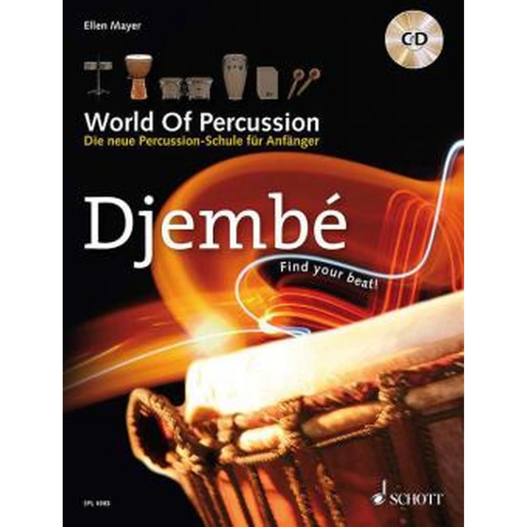 Vorderes Coverbild Djembe, find your beat