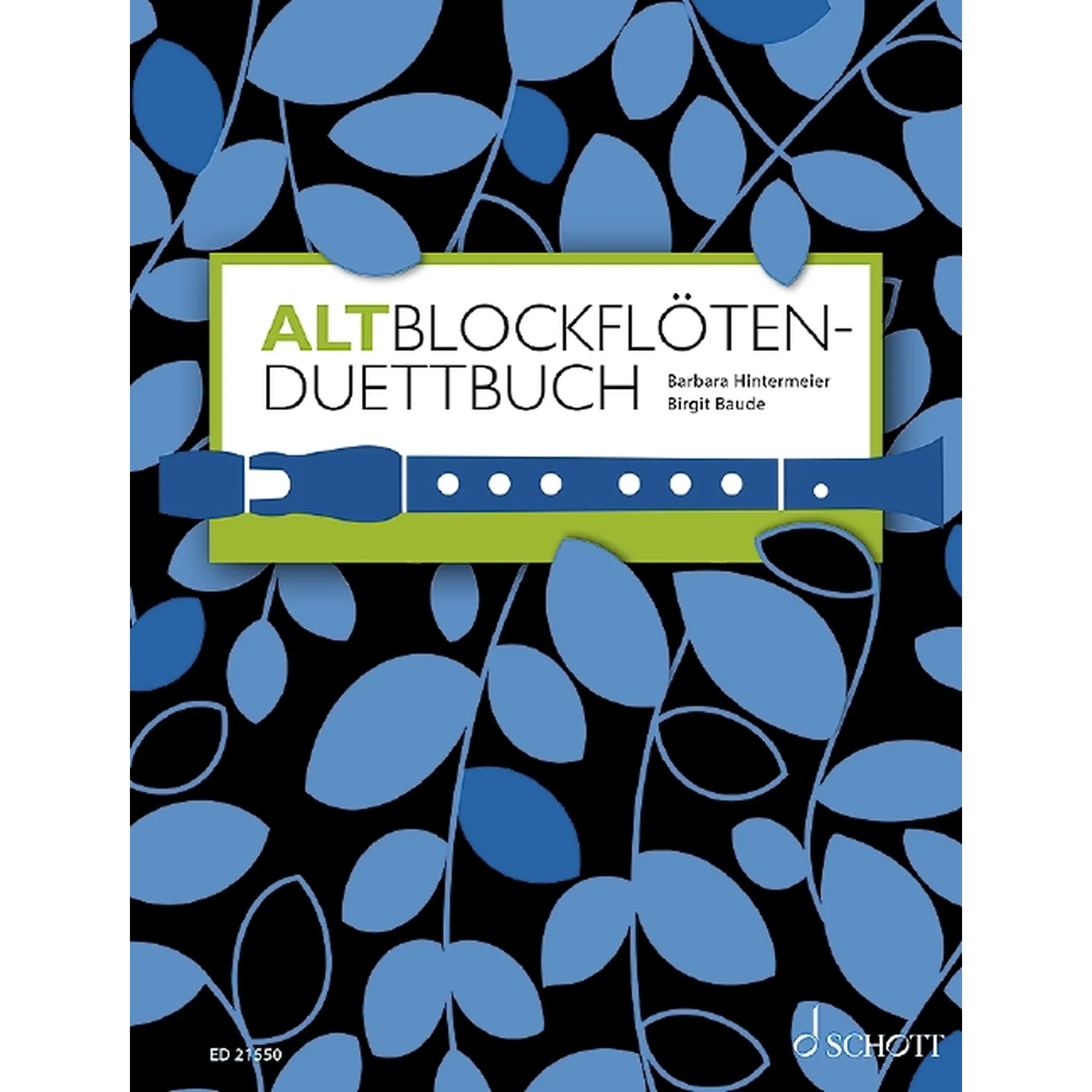 Vorderes Coverbild Altblockflöten-Duettbuch