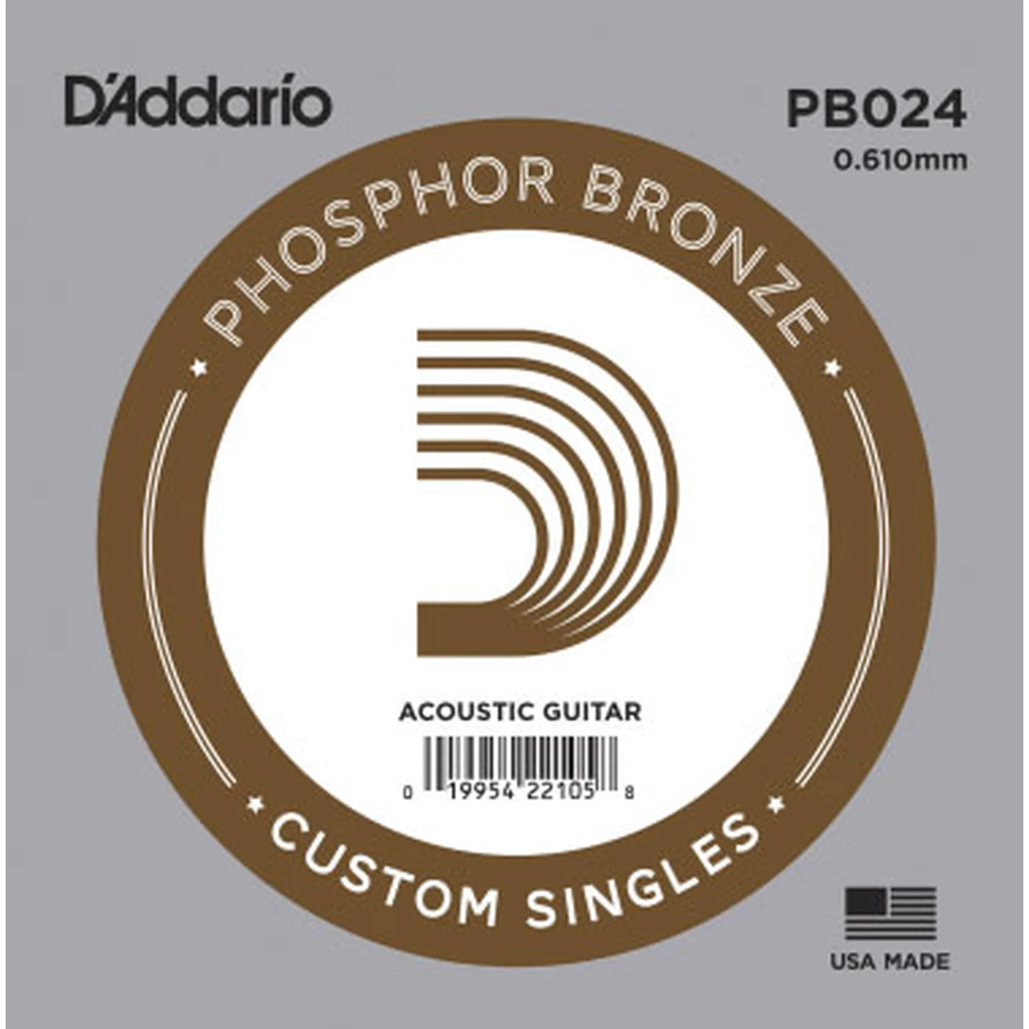 Vorderes Coverbild D´Addario PB024 Phosphor Pronze