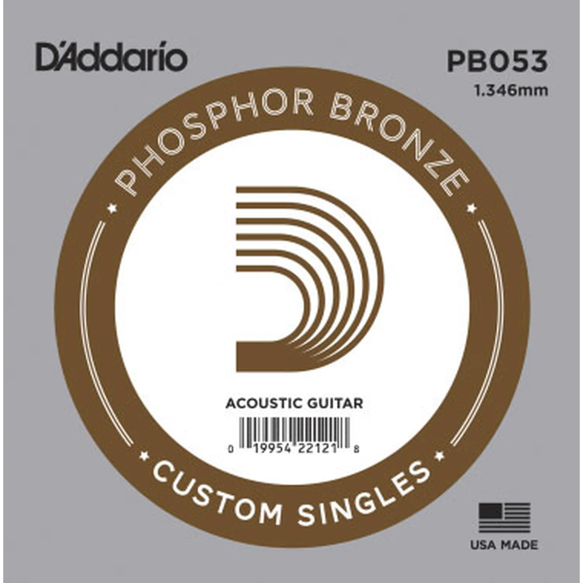 Vorderes Coverbild D´Addario PB053 Phosphor Pronze