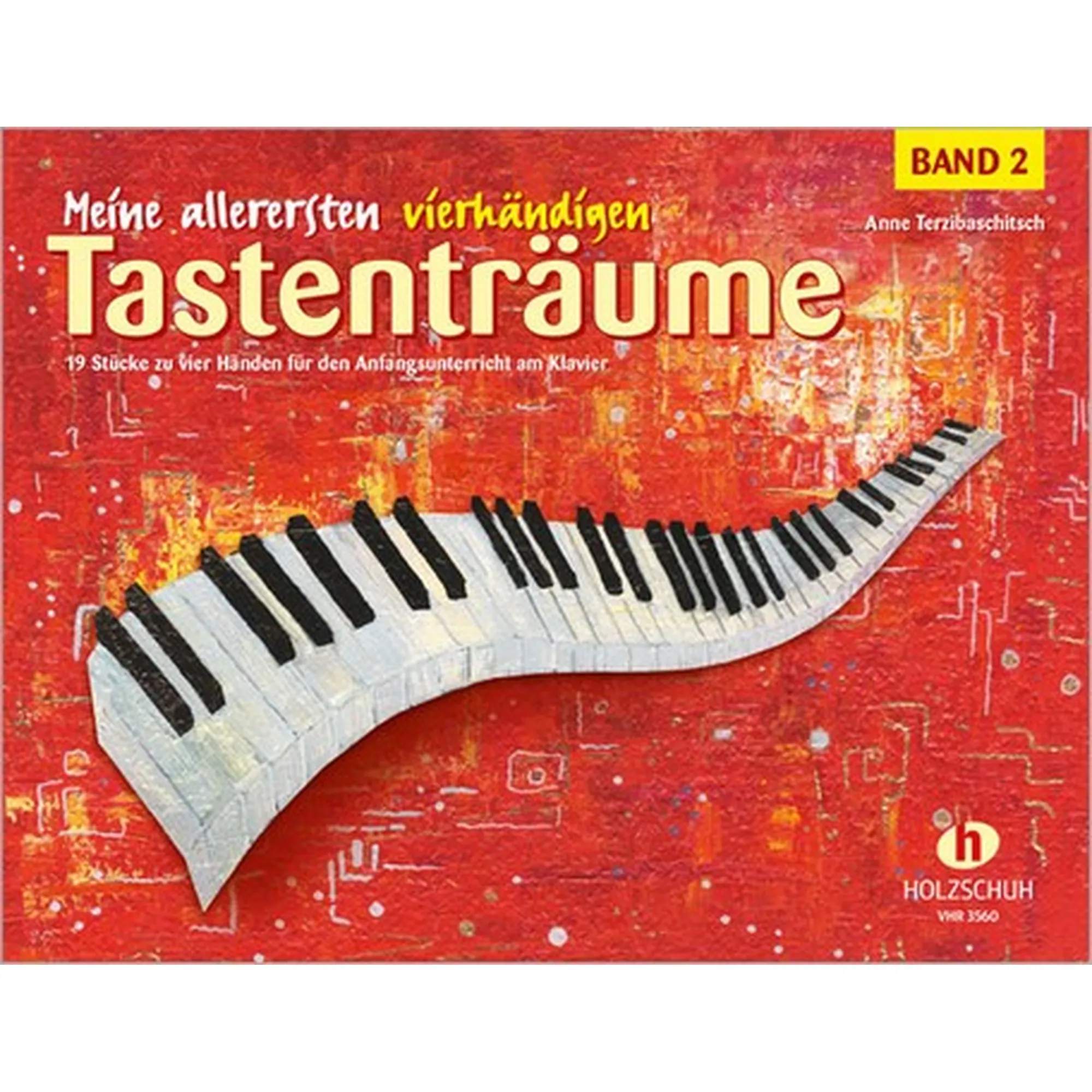 Vorderes Coverbild Meine allerersten vierhändigen Tastenträume 2