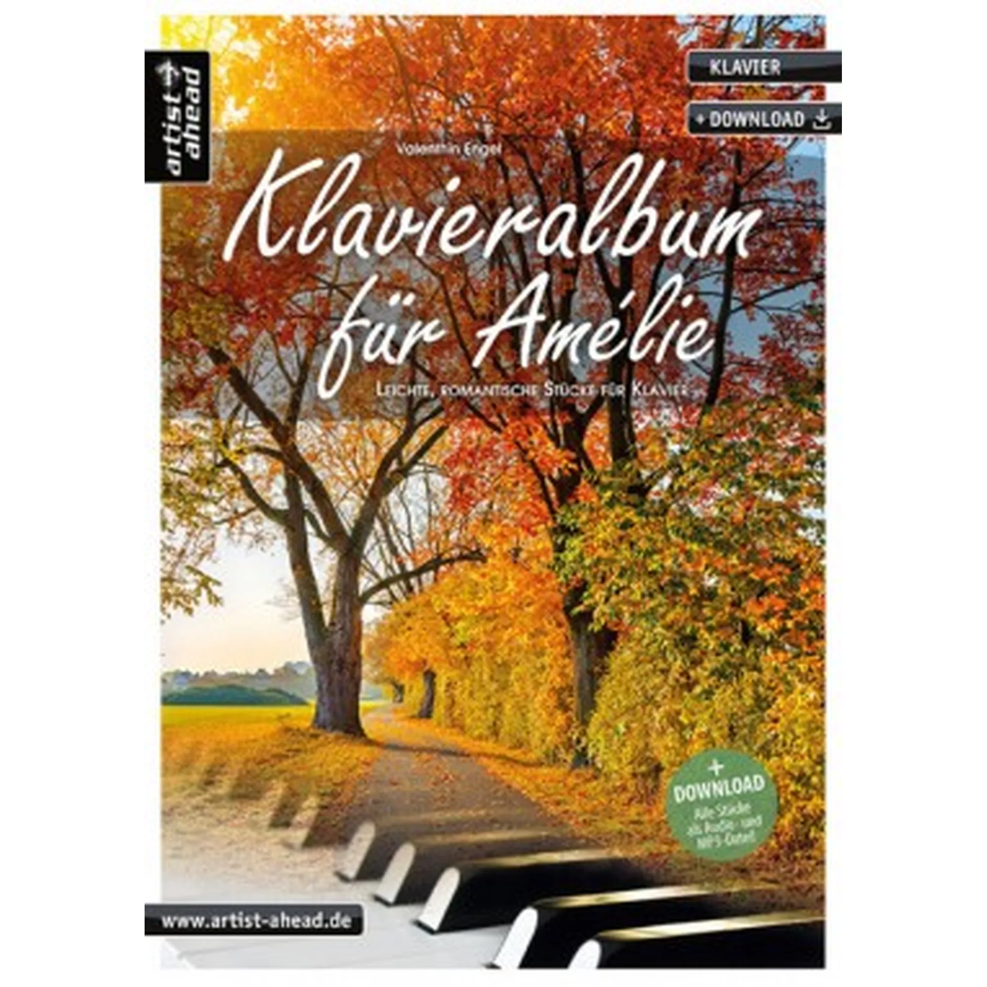 Vorderes Coverbild Klavieralbum für Amélie