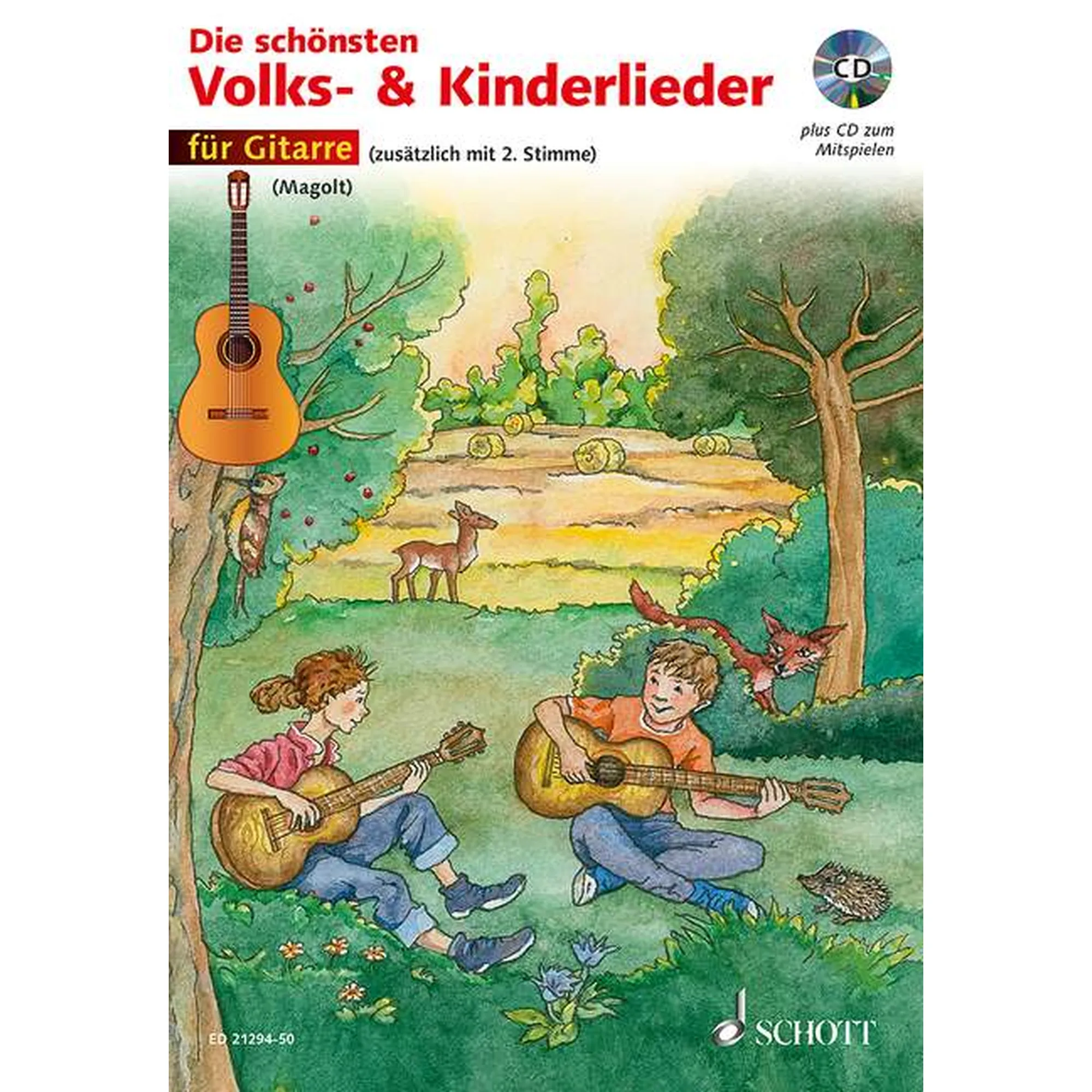 Vorderes Coverbild Die schönsten Volks- und Kinderlieder
