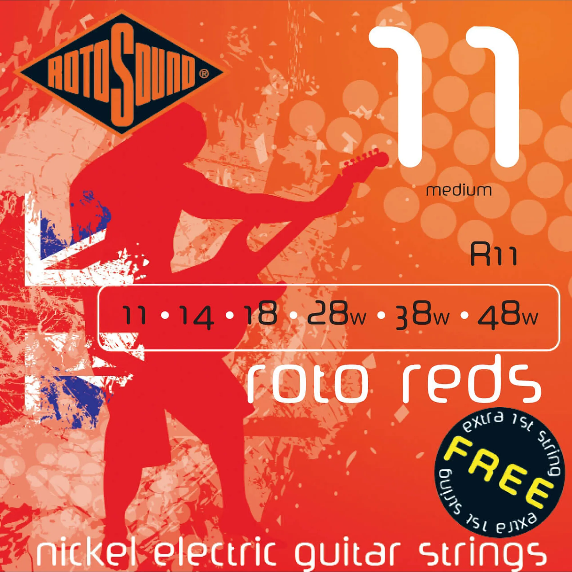 Vorderes Coverbild Rotosound Red R11
