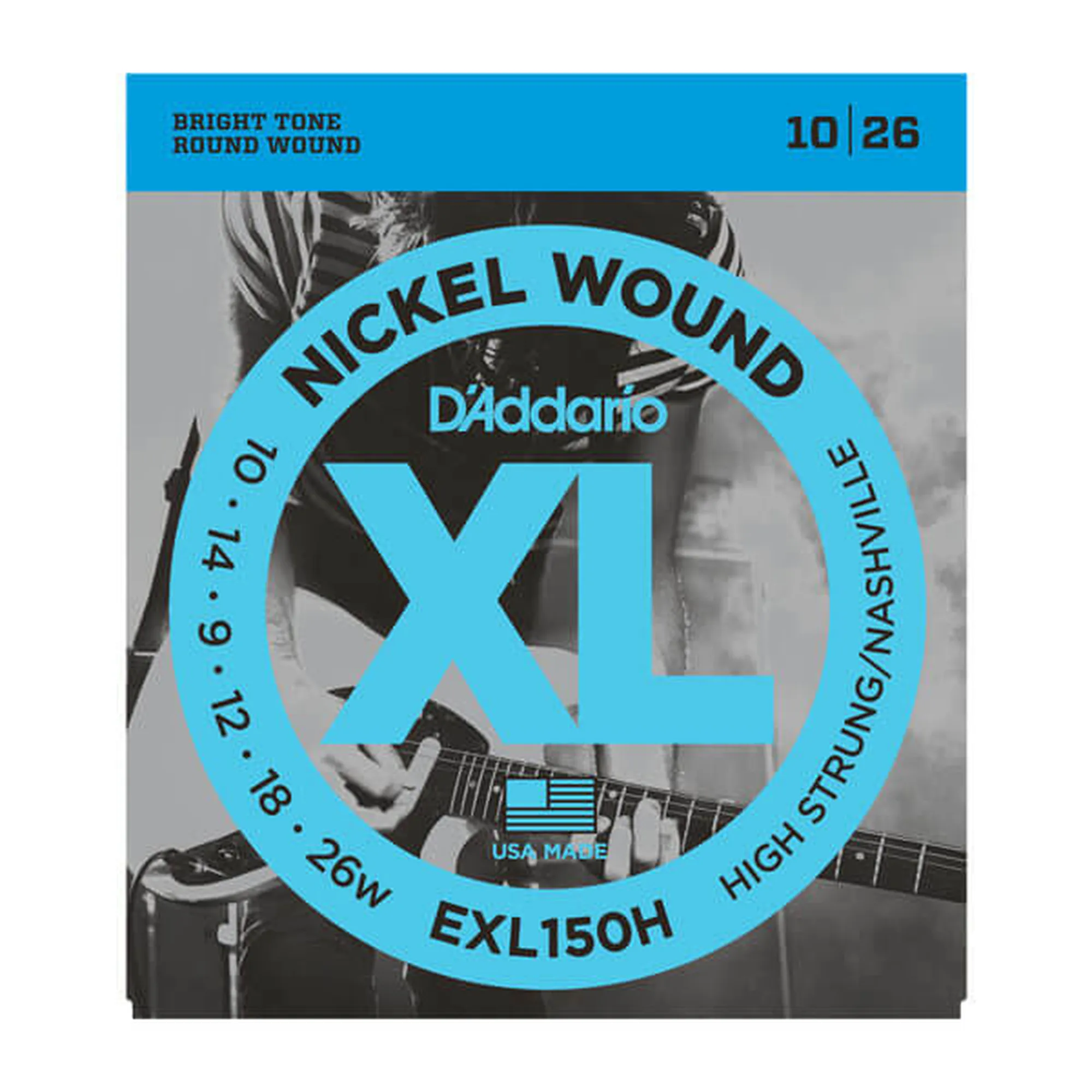Vorderes Coverbild D´Addario EXL150H High-Strung/Nashville Tuning