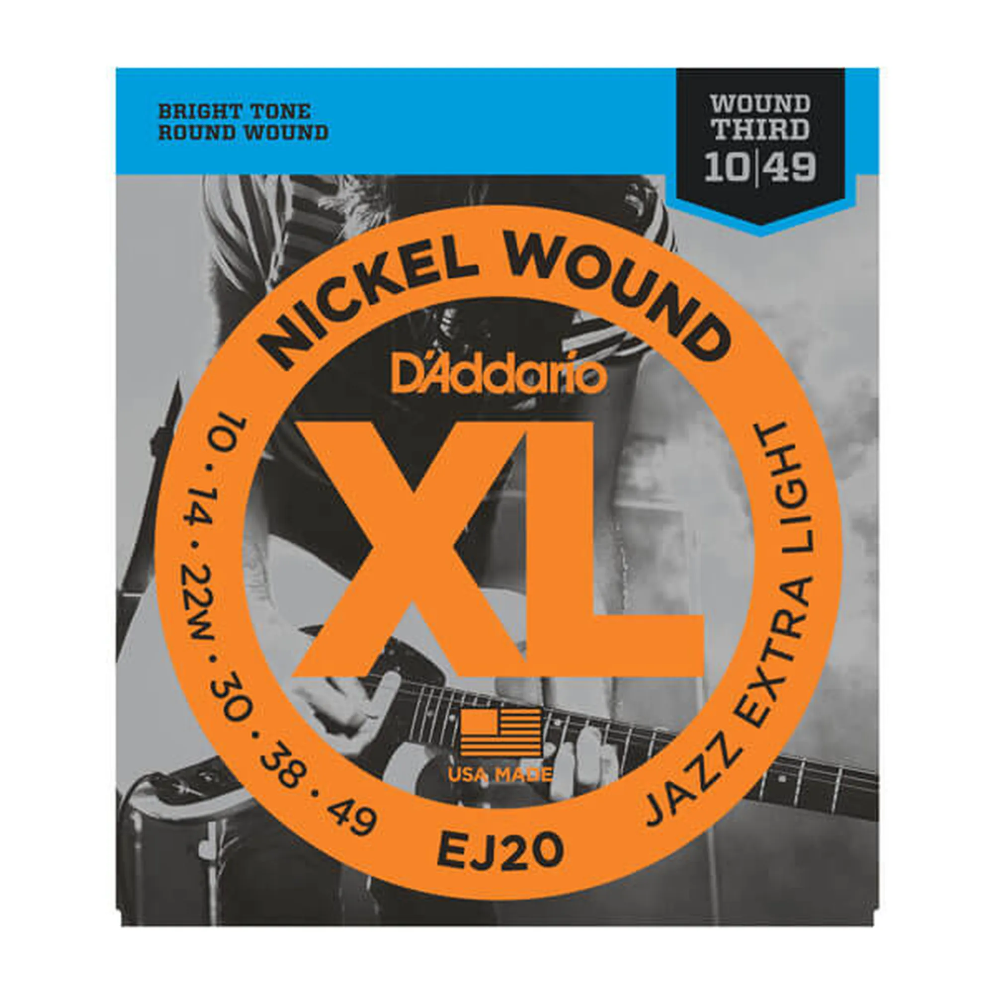 Vorderes Coverbild D´Addario EJ20 Jazz Extra-Light