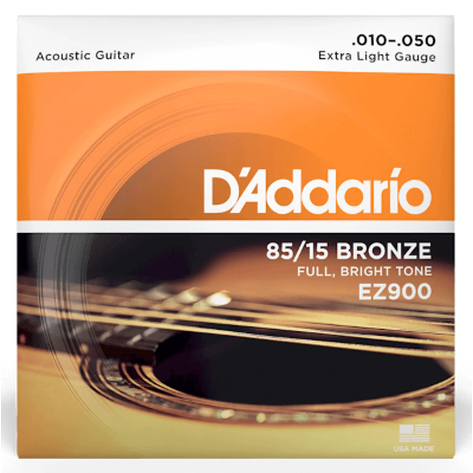 Vorderes Coverbild D´Addario EZ900 Great American Bronze Extra Light