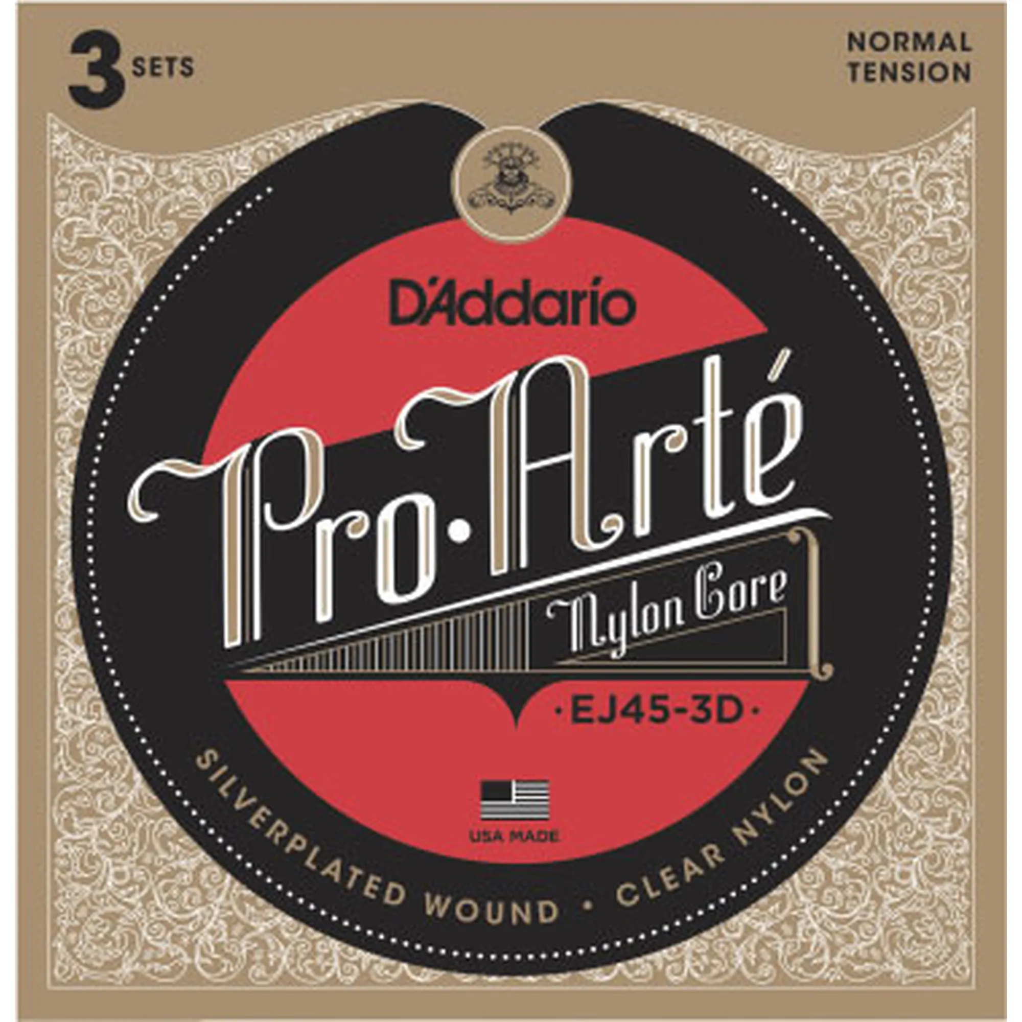 Vorderes Coverbild D´Addario EJ45-3D Pro Arte Classical Normal