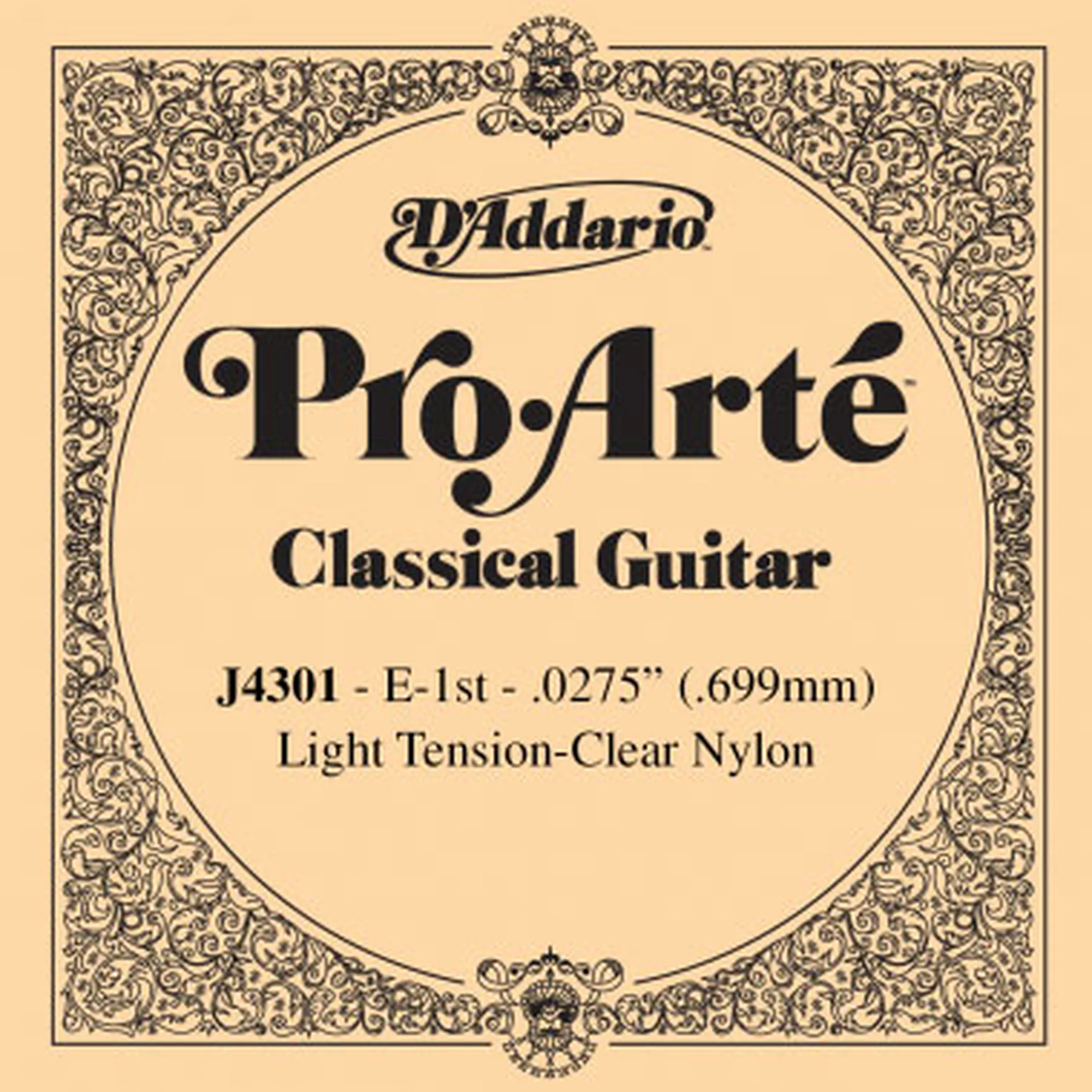 Vorderes Coverbild D´Addario J4301 E1 Pro Arte Classical Light