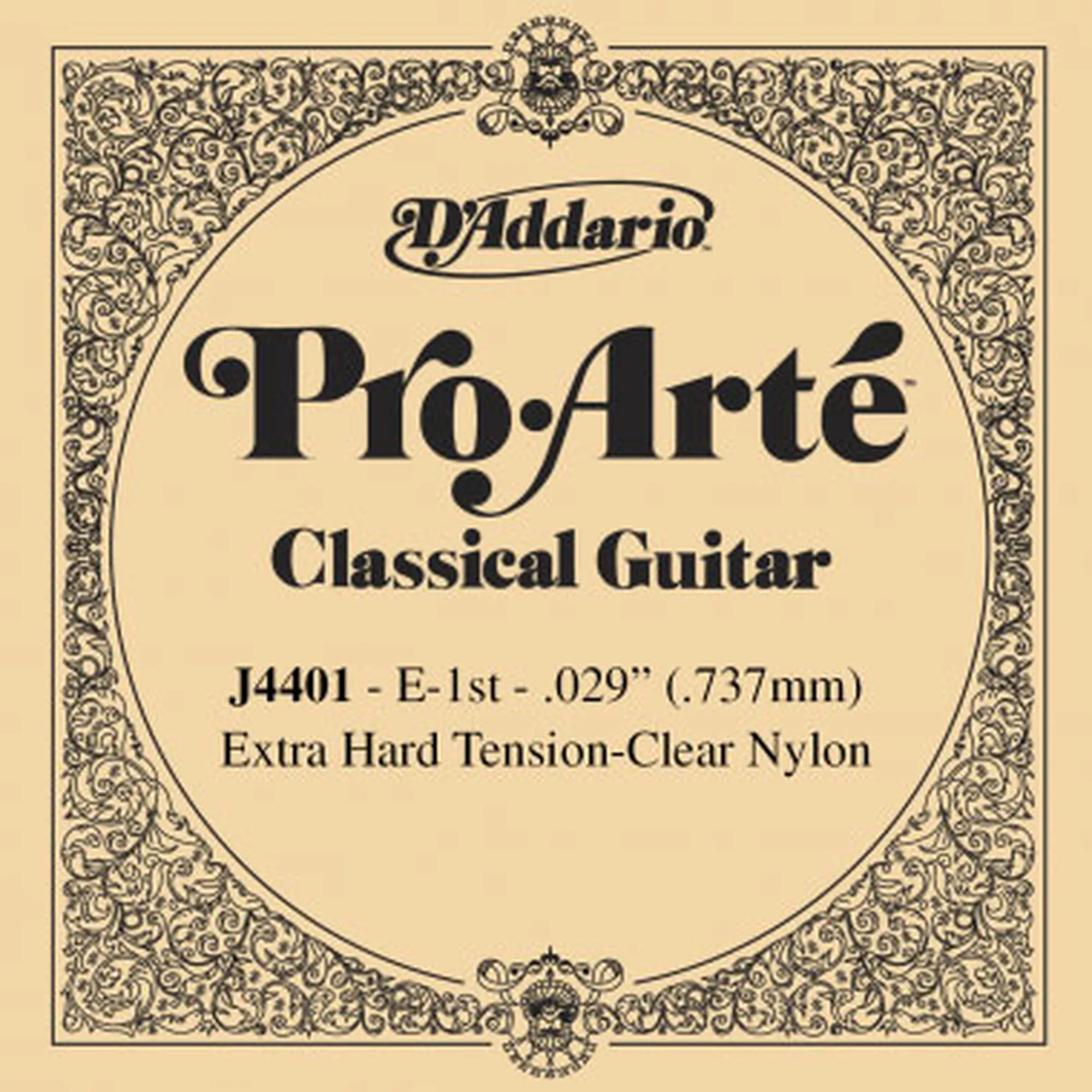 Vorderes Coverbild D´Addario J4401 E1 Pro Arte Classical Extra Hard