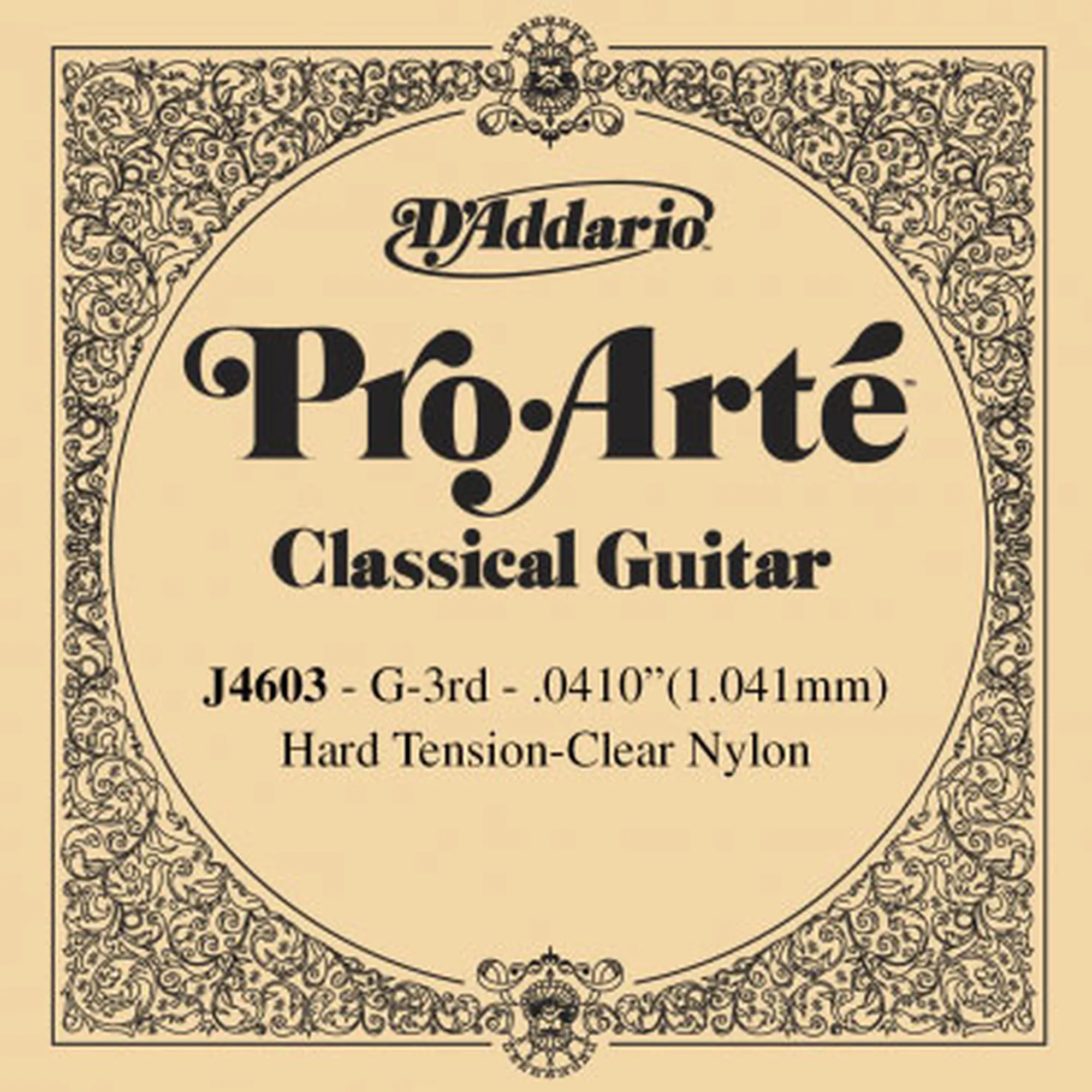 Vorderes Coverbild D´Addario J4603 G3 Pro Arte Classical Hard