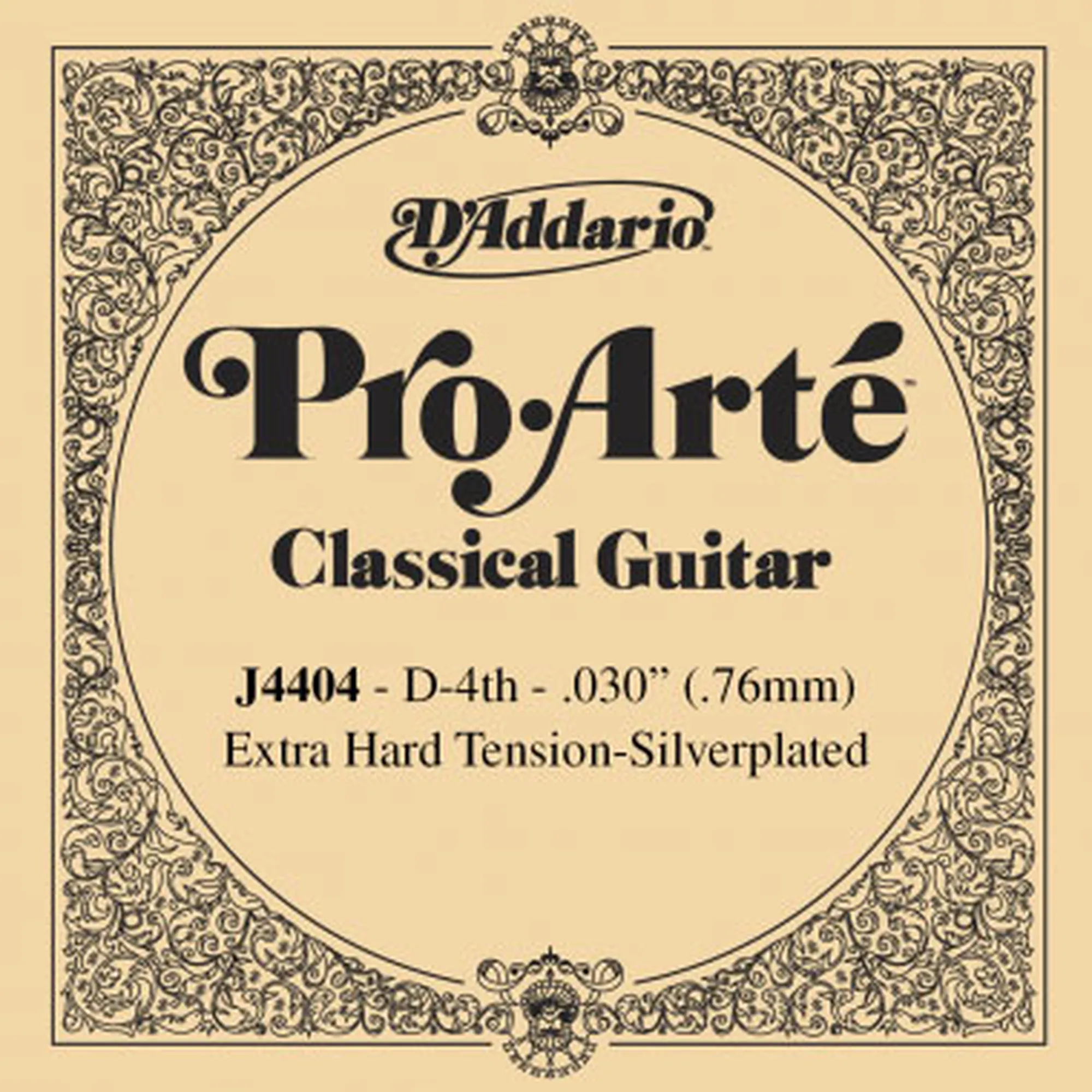 Vorderes Coverbild D´Addario J4404 D4 Pro Arte Classical Extra Hard