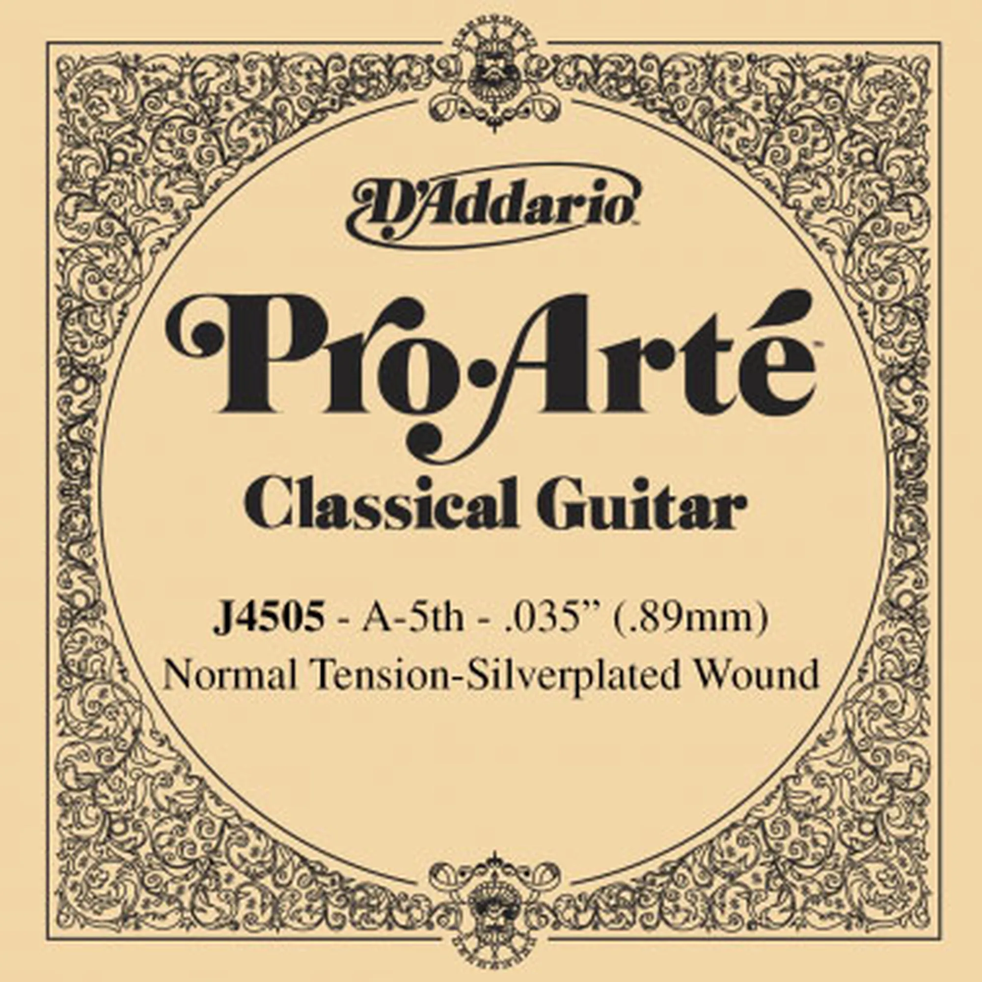 Vorderes Coverbild D´Addario J4505 A5 Pro Arte Classical Normal