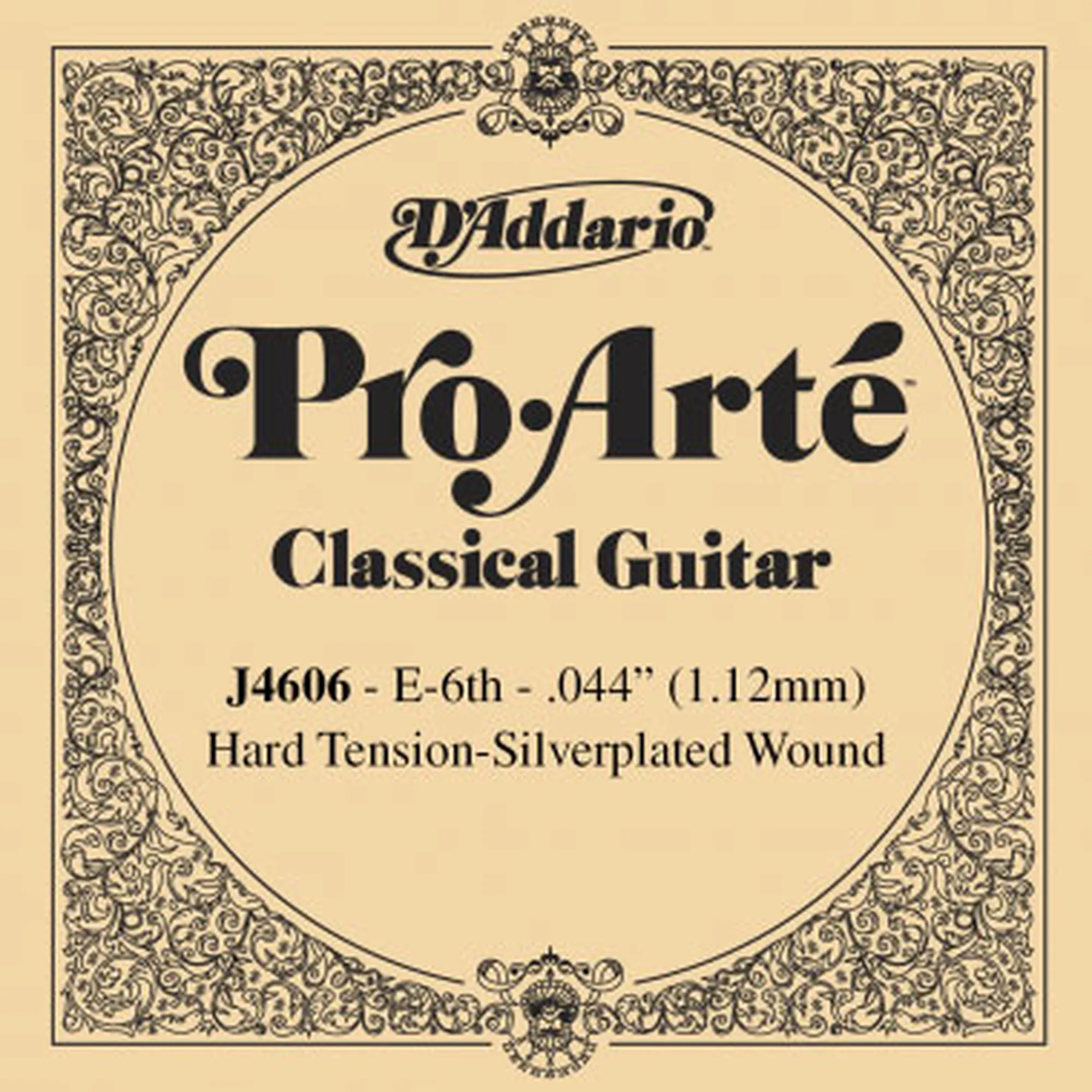 Vorderes Coverbild D´Addario J4606 E6 Pro Arte Classical Hard