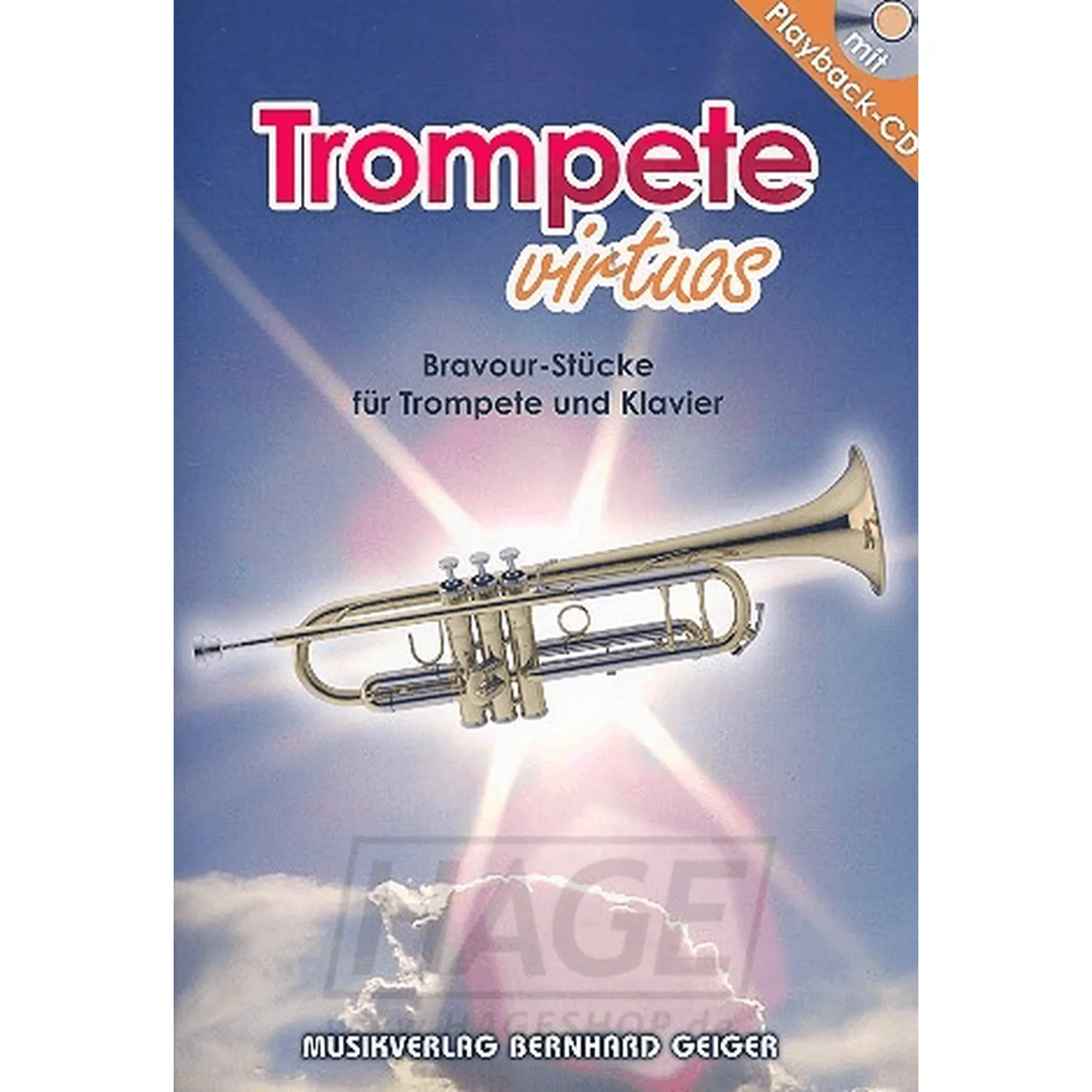 Vorderes Coverbild Trompete virtuos
