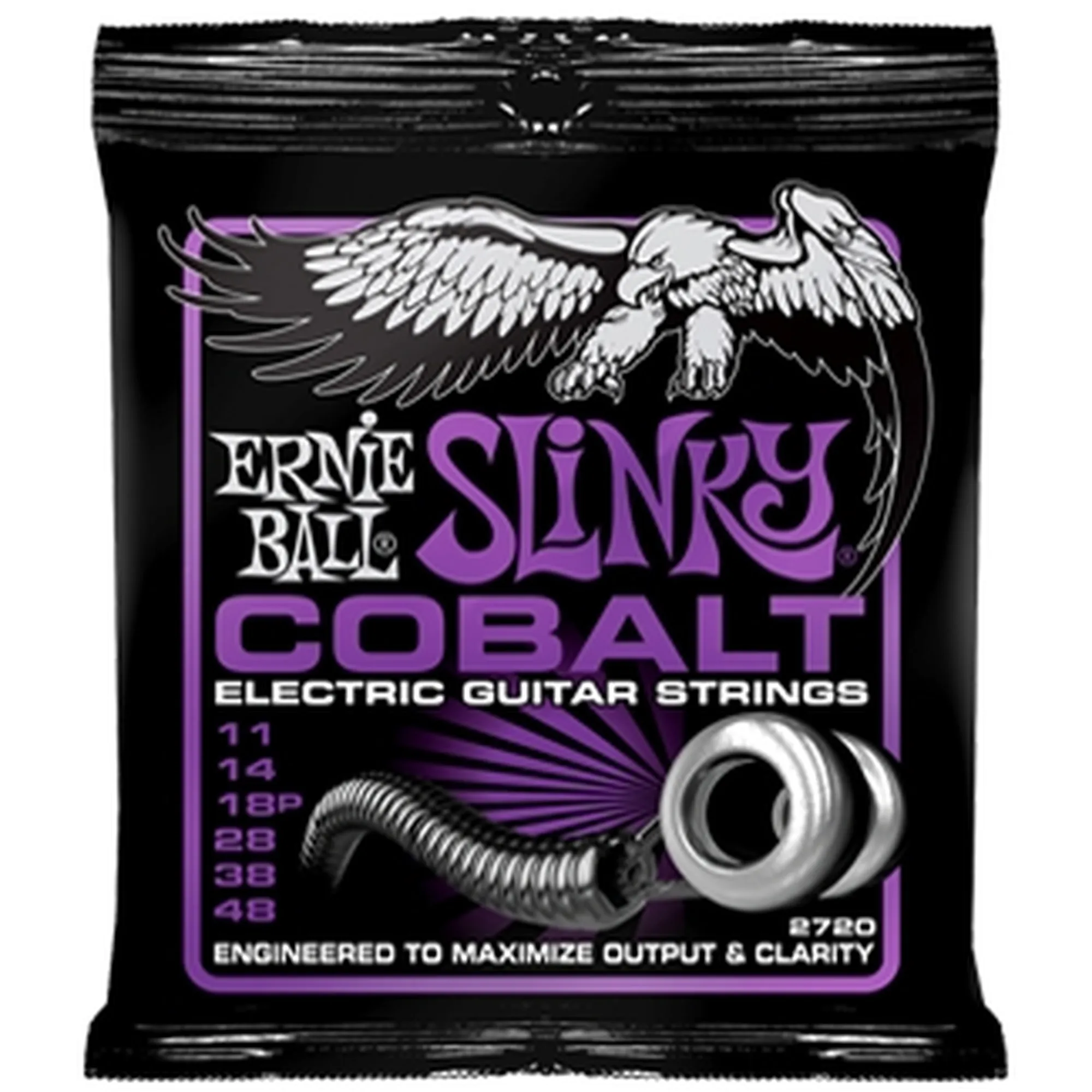 Vorderes Coverbild Ernie Ball EB2720 Power Slinky Cobalt