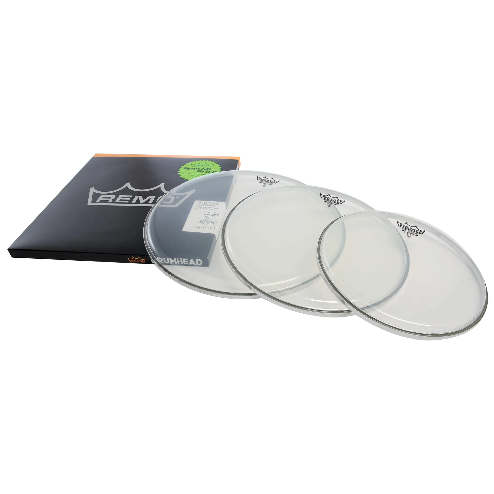 Vorderes Coverbild Remo Ambassador Clear ProPack Fusion