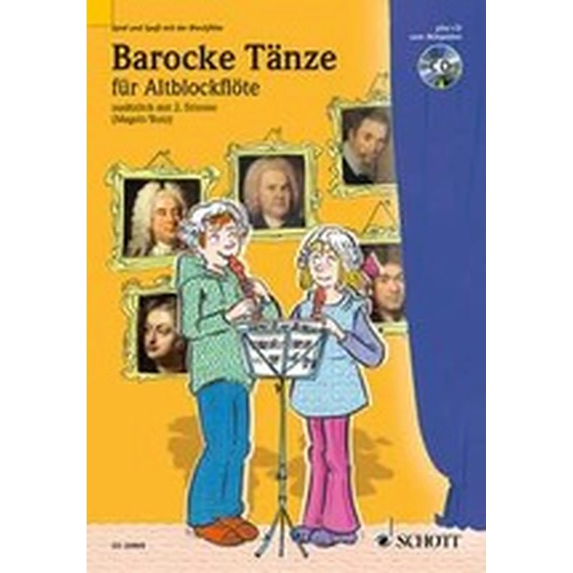 Vorderes Coverbild Barocke Tänze
