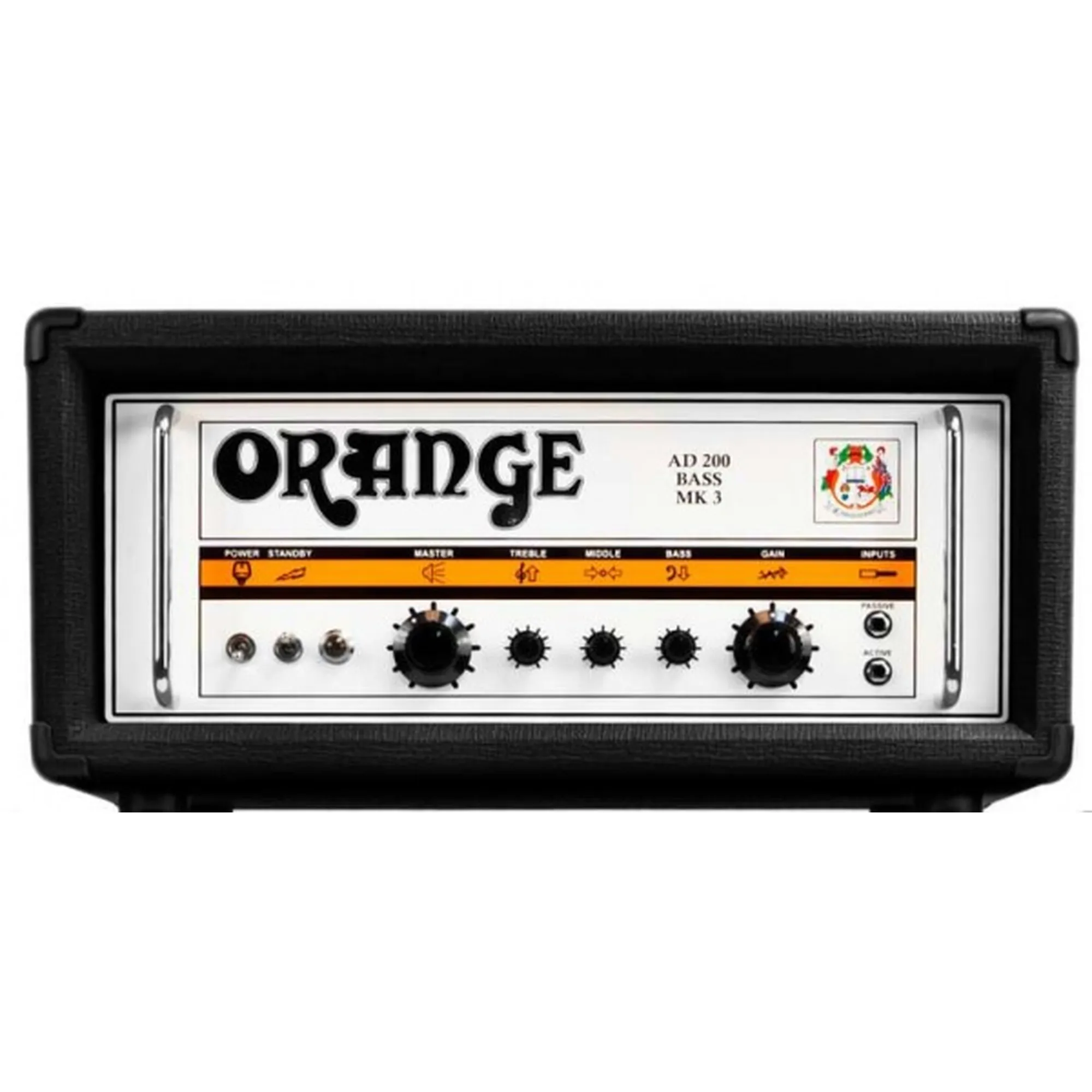 Vorderes Coverbild Orange AD200B Mk3 - BLK