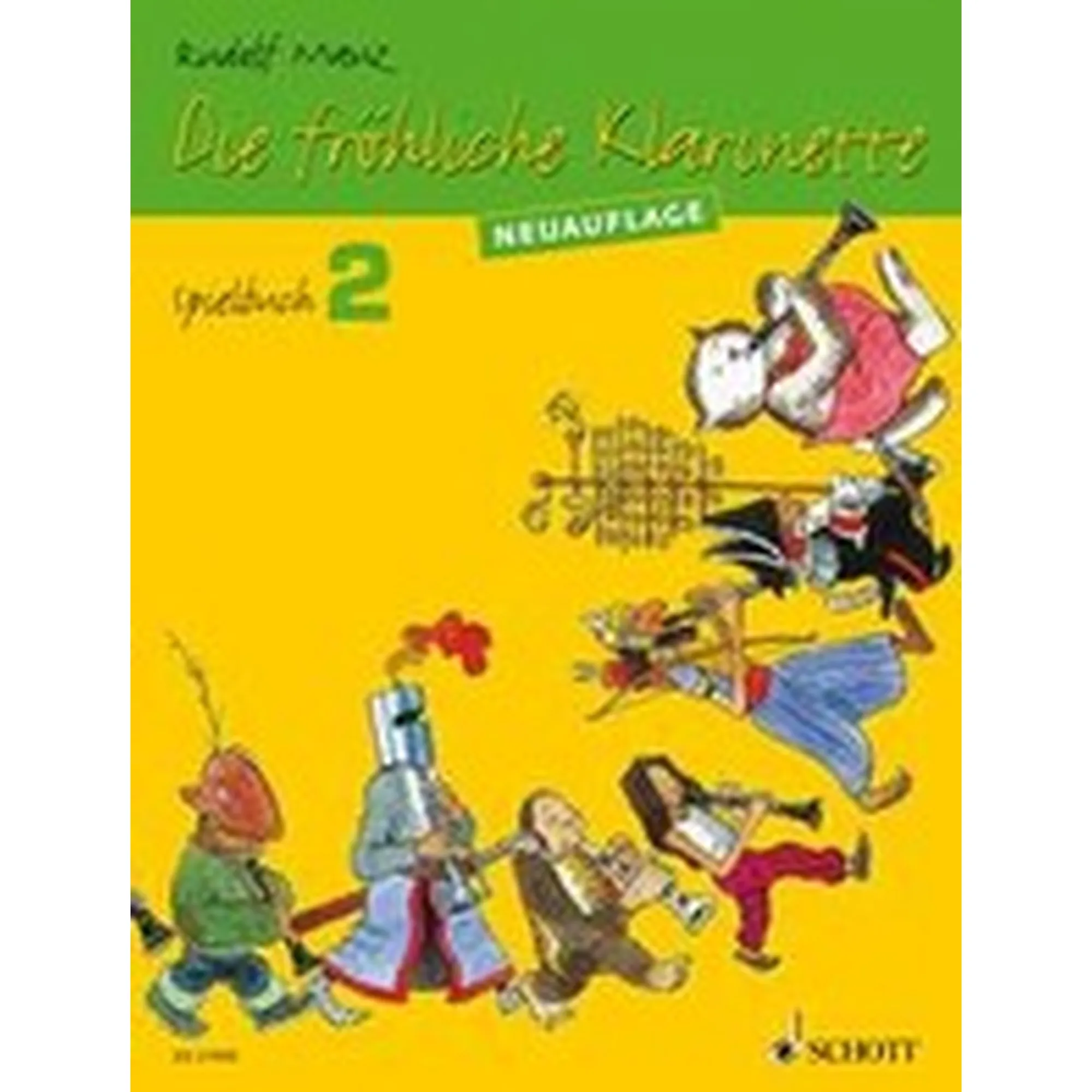 Vorderes Coverbild Die fröhliche Klarinette - Spielbuch 2