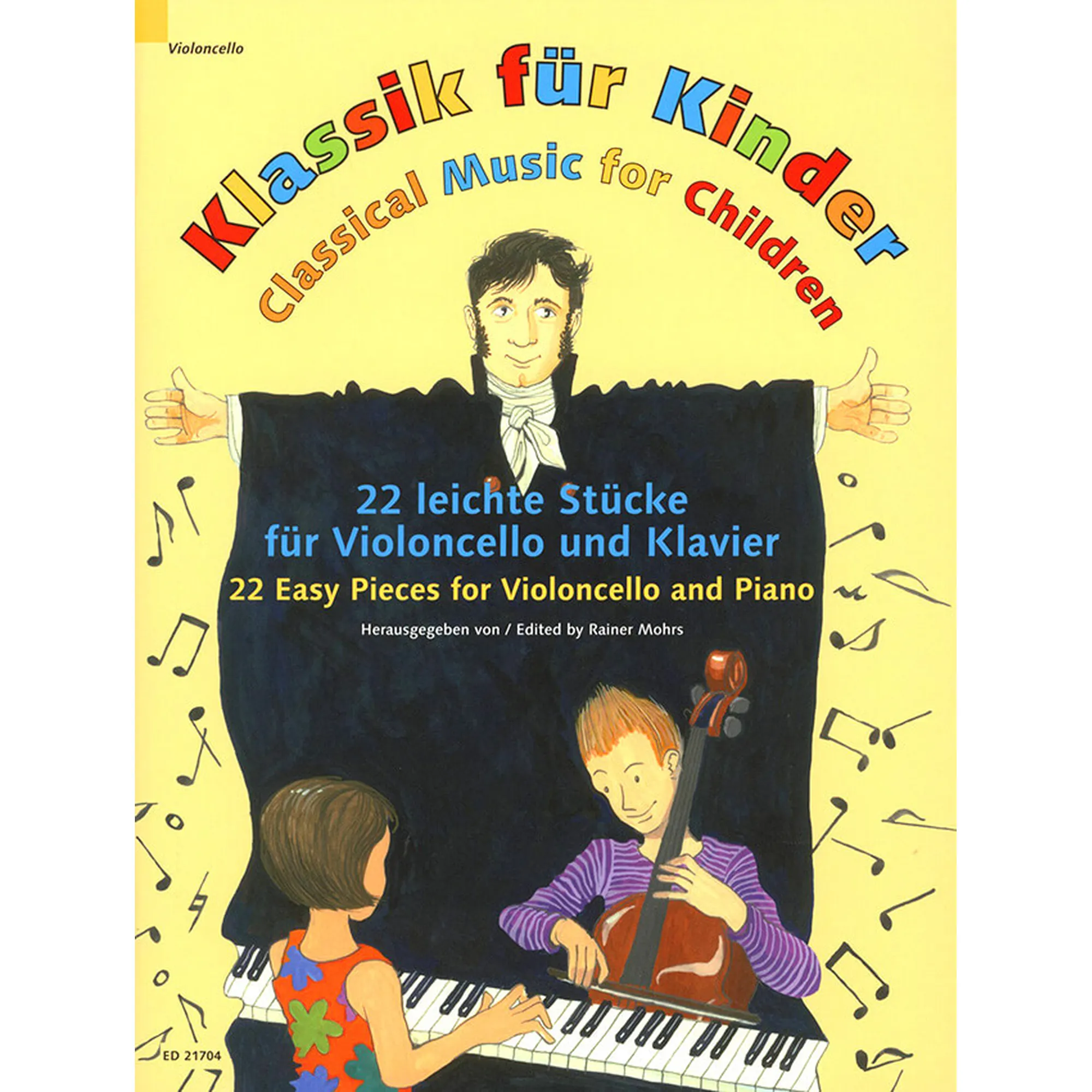 Vorderes Coverbild Klassik für Kinder - 22 leichte Stücke
