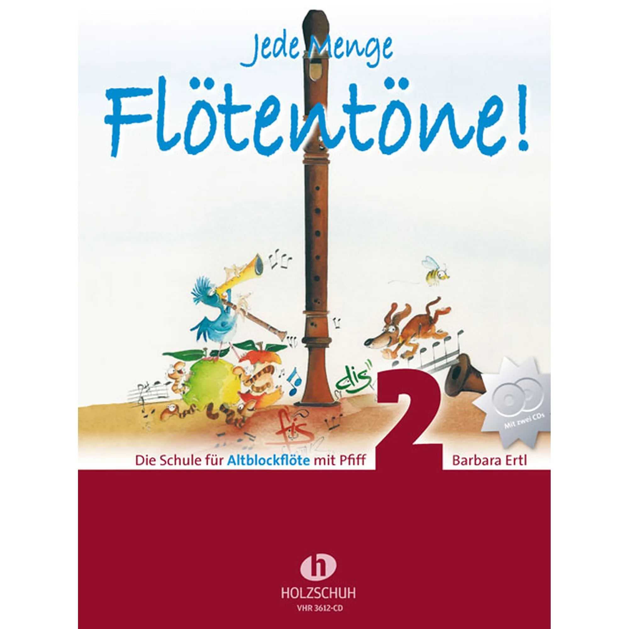 Vorderes Coverbild Jede Menge Flötentöne 2