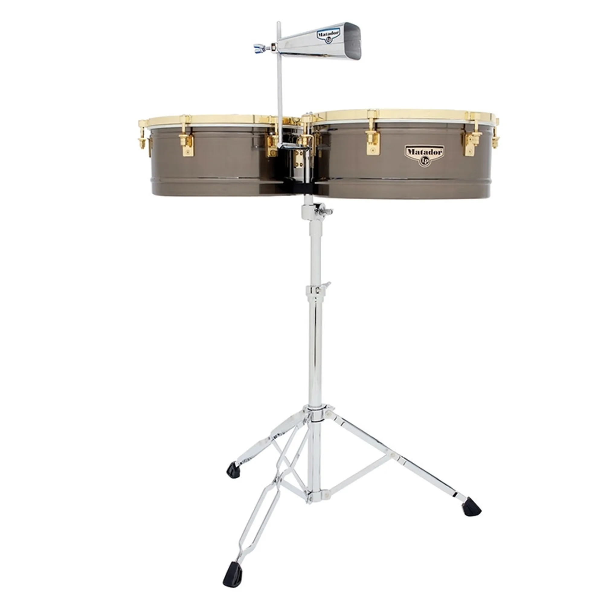 Vorderes Coverbild Latin Percussion M257-BNG Matador Brushed Nickel