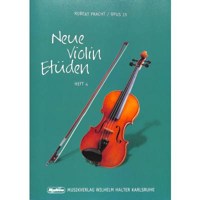 Vorderes Coverbild Neue Violin-Etüden op.15 Band 4