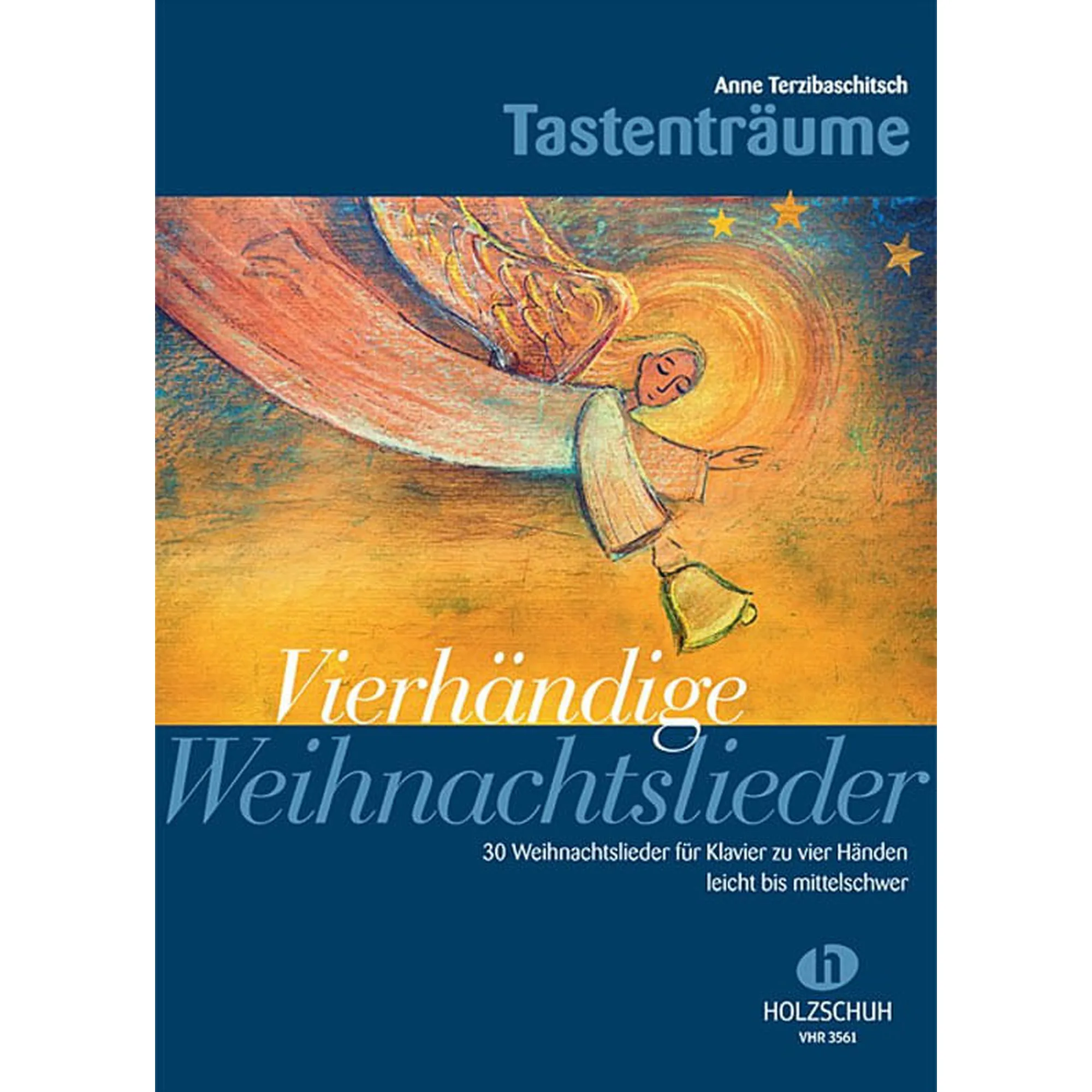 Vorderes Coverbild Tastenträume Vierhändige Weihnachtslieder