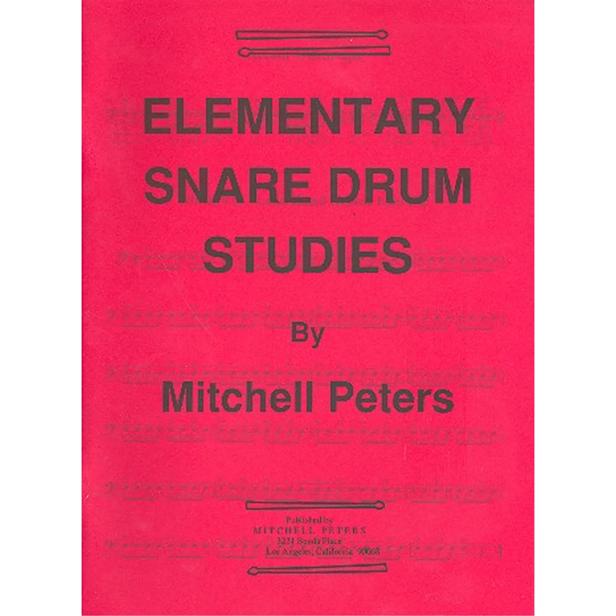 Vorderes Coverbild Elementary Snare Drum Studies