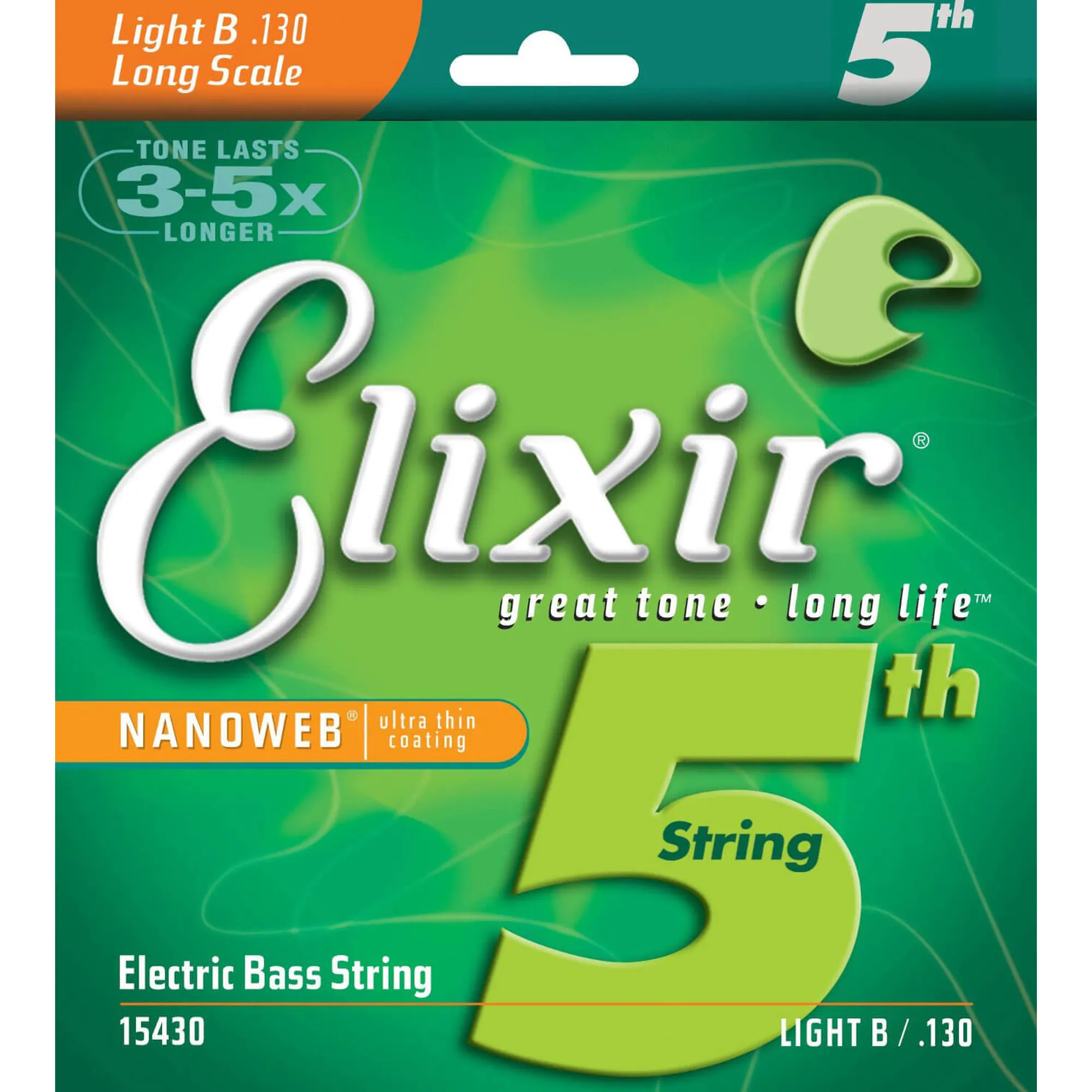 Vorderes Coverbild Elixir 15430 Long Scale Light B