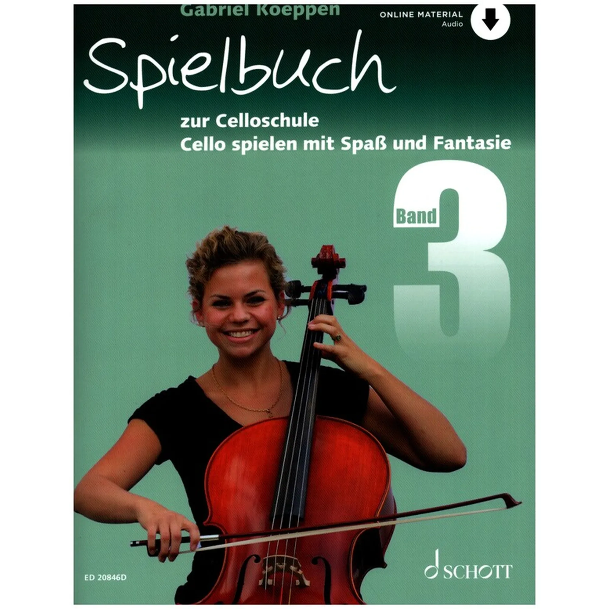 Vorderes Coverbild Cello Spielen Mit Spaß Und Fantasie - Spielbuch 3