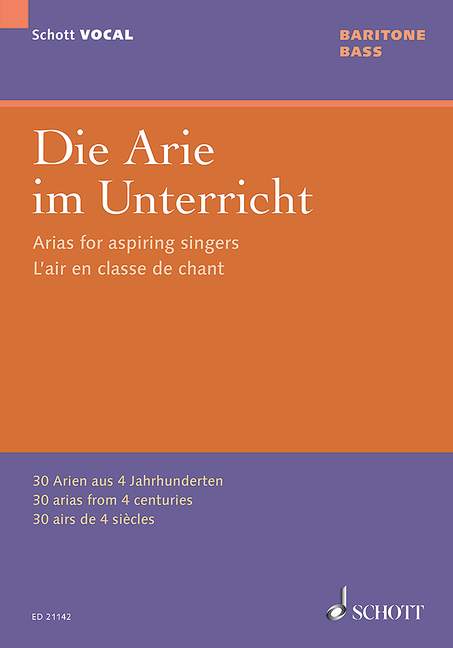 Vorderes Coverbild Die Arie im Unterricht