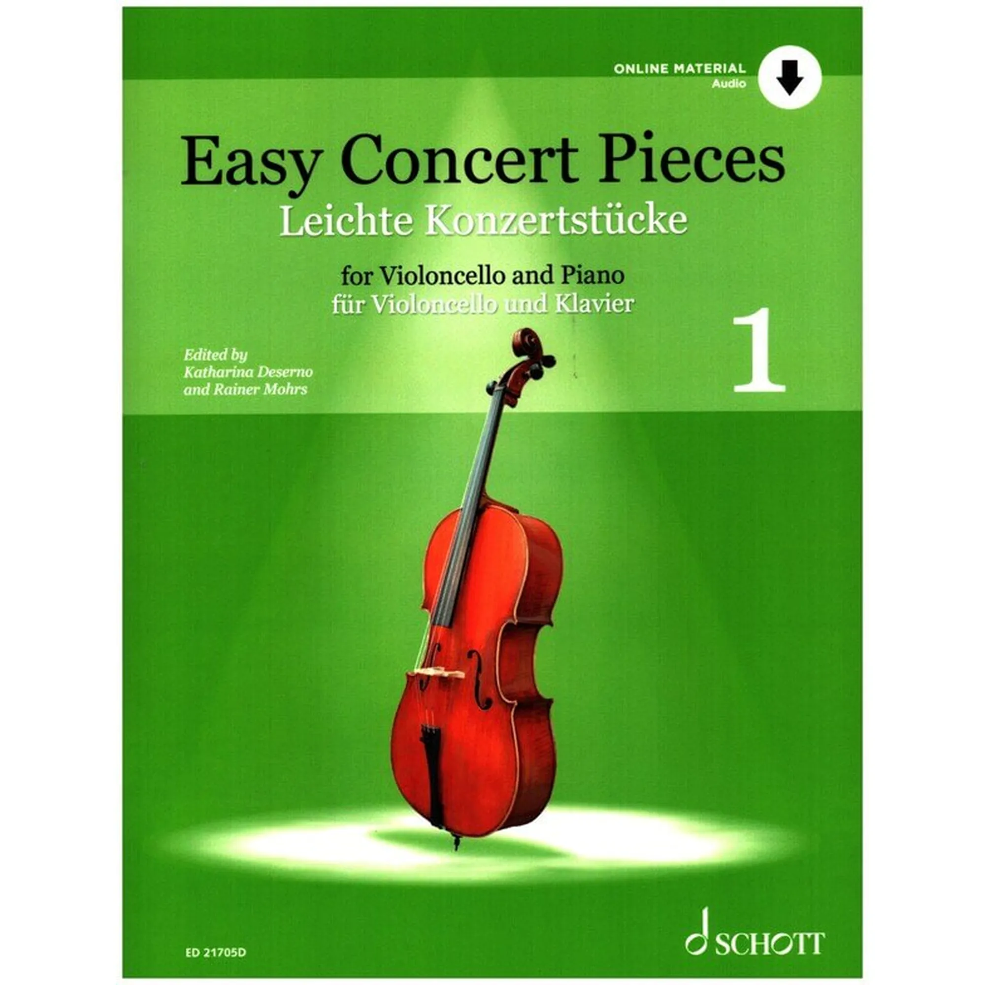 Vorderes Coverbild Easy Concert Pieces 1