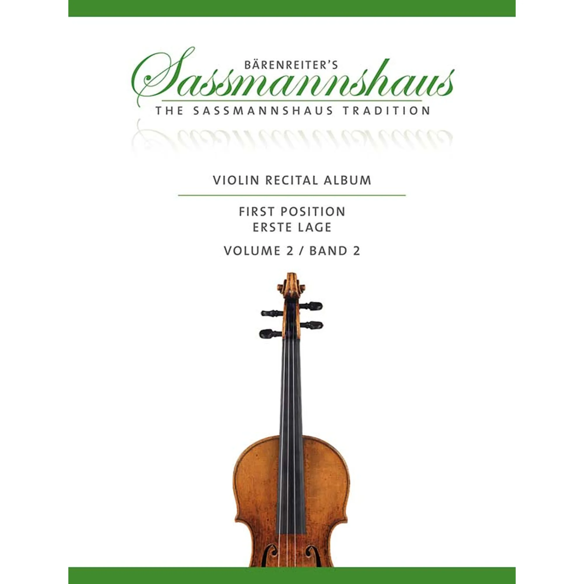 Vorderes Coverbild Violin Recital Album Band 2